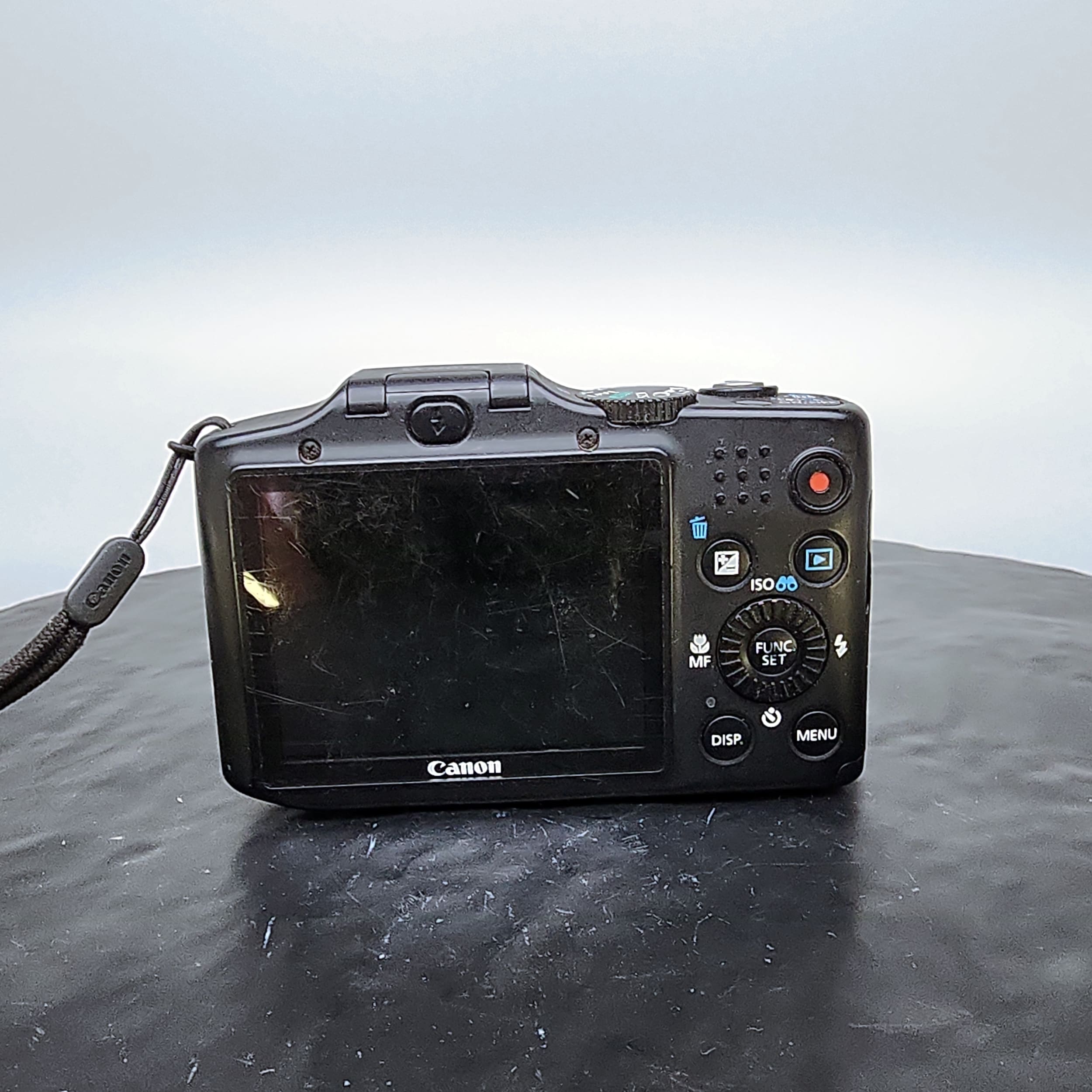 Canon PowerShot SX160 IS 16.0MP Digital Camera Parts Repair BAD SCRATCHED LENS - Picture 7 of 7