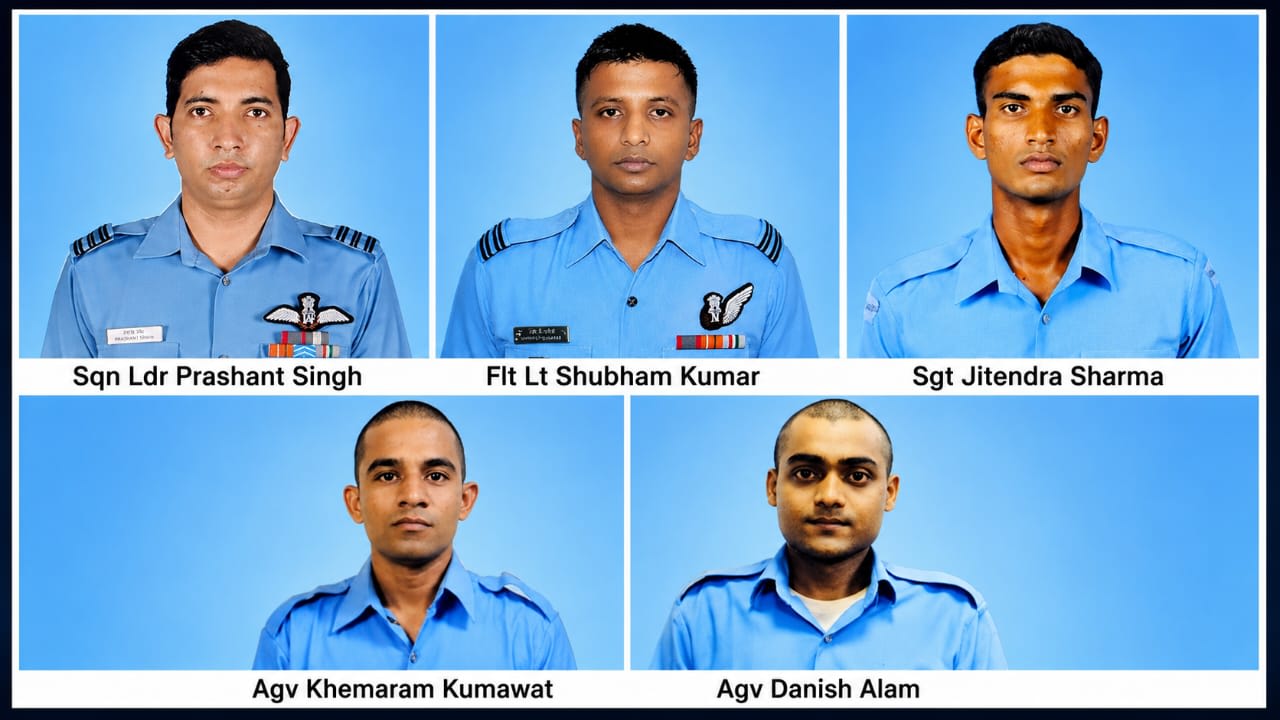 असम विमान हादसे में वायु सेना के पांच जवान शहीद, लैंडिंग के दौरान दुर्घटनाग्रस्त हुआ था एएन-32
