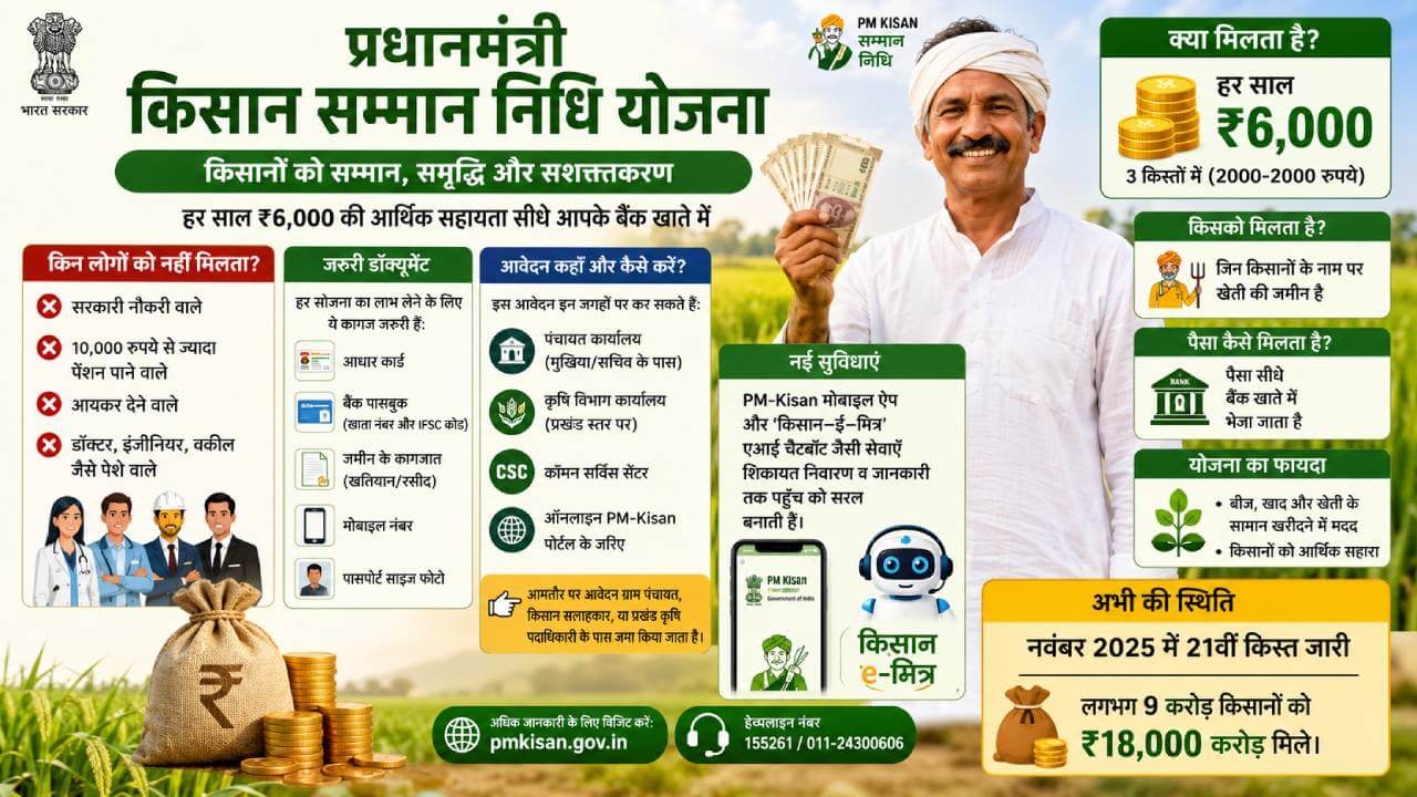 प्रधानमंत्री किसान सम्मान निधि योजना