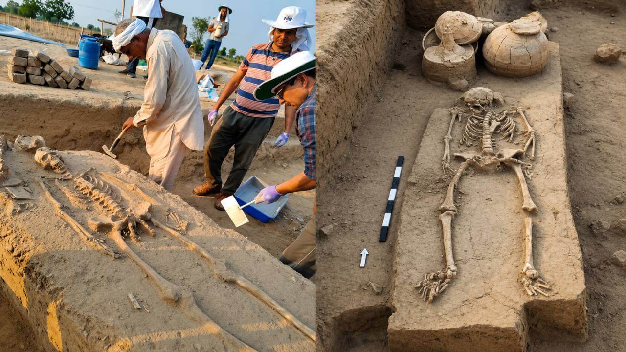 राखीगढ़ी के कंकाल खोलेंगे 5000 साल पुराना रहस्य, हड़प्पा सभ्यता की जड़ों की होगी नई पड़ताल