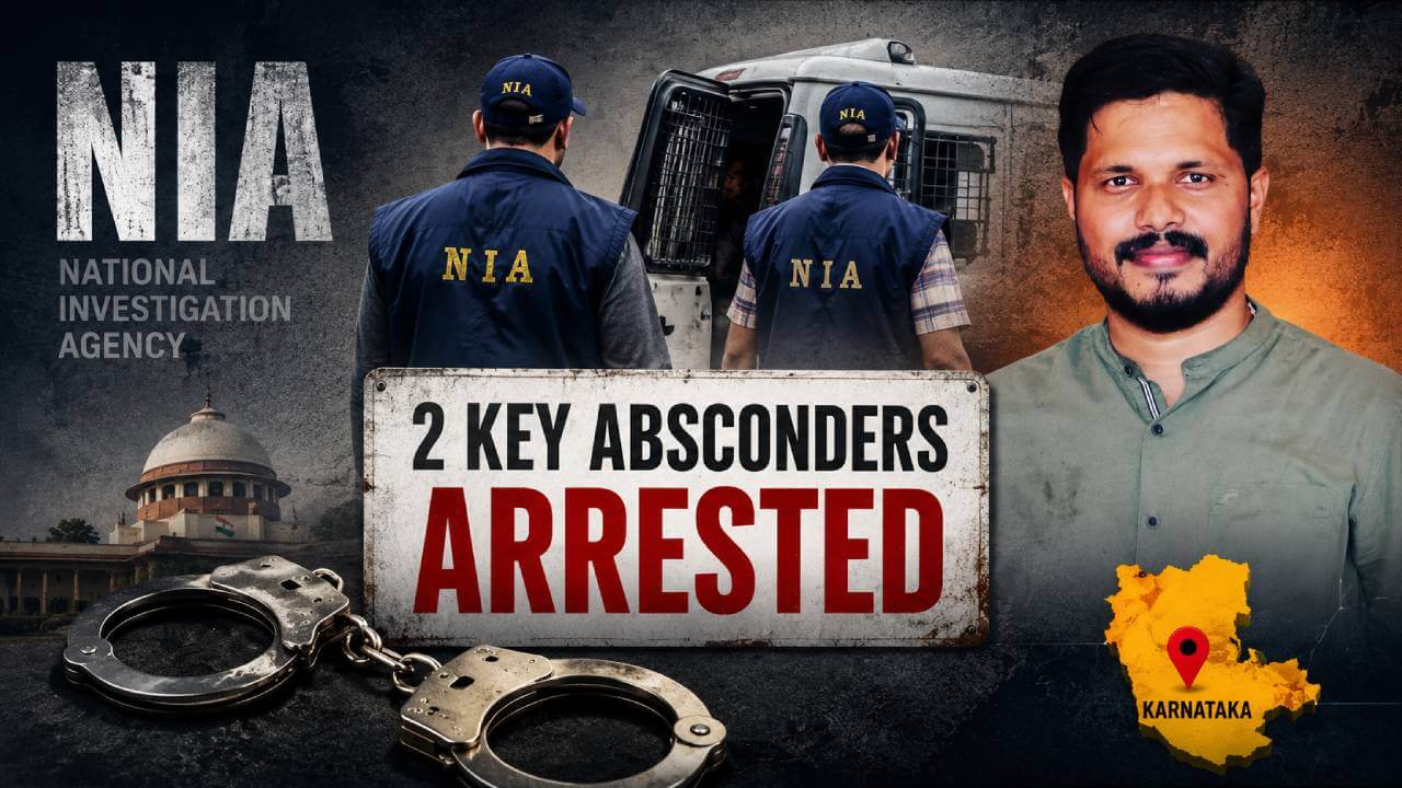 प्रवीण नेट्टारू हत्याकांड में एनआईए की बड़ी कार्रवाई, दो और फरार आरोपी गिरफ्तार; अब तक 24 गिरफ्तारियां