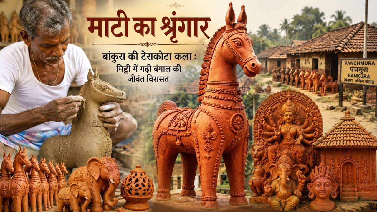 बांकुरा की टेराकोटा कला: लाल मिट्टी में सांस लेती बंगाल की 400 साल पुरानी विरासत