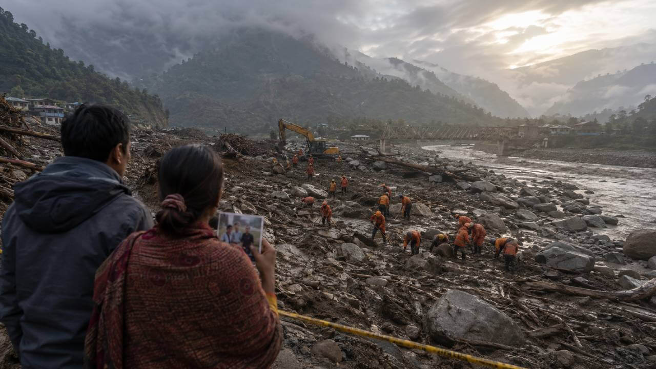 भोटेकोशी के मलबे में तलाशती आंखें: 669 शव बरामद, फिर भी अपनों के लौटने की कायम है उम्मीद 