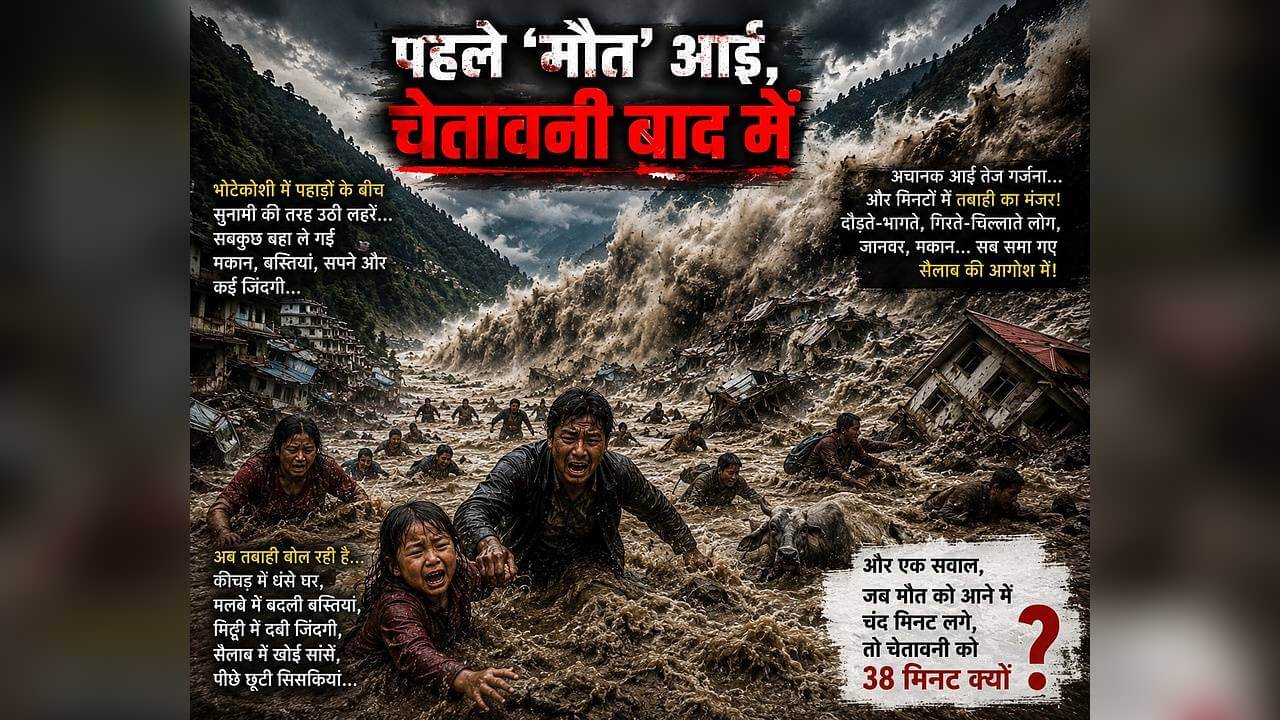 भोटेकोशी-रसुवा में पहले ‘मौत’ आई, चेतावनी बाद में