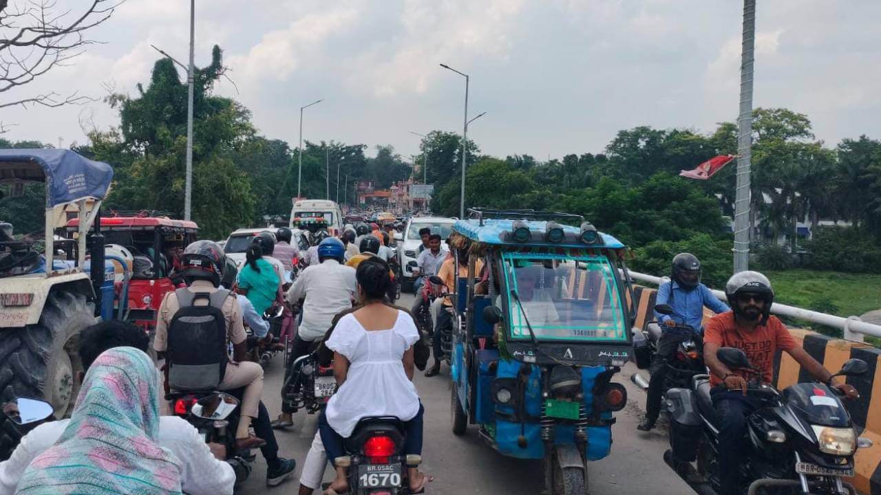 मोतिहारी में जाम से मुक्ति के लिए नई यातायात व्यवस्था लागू