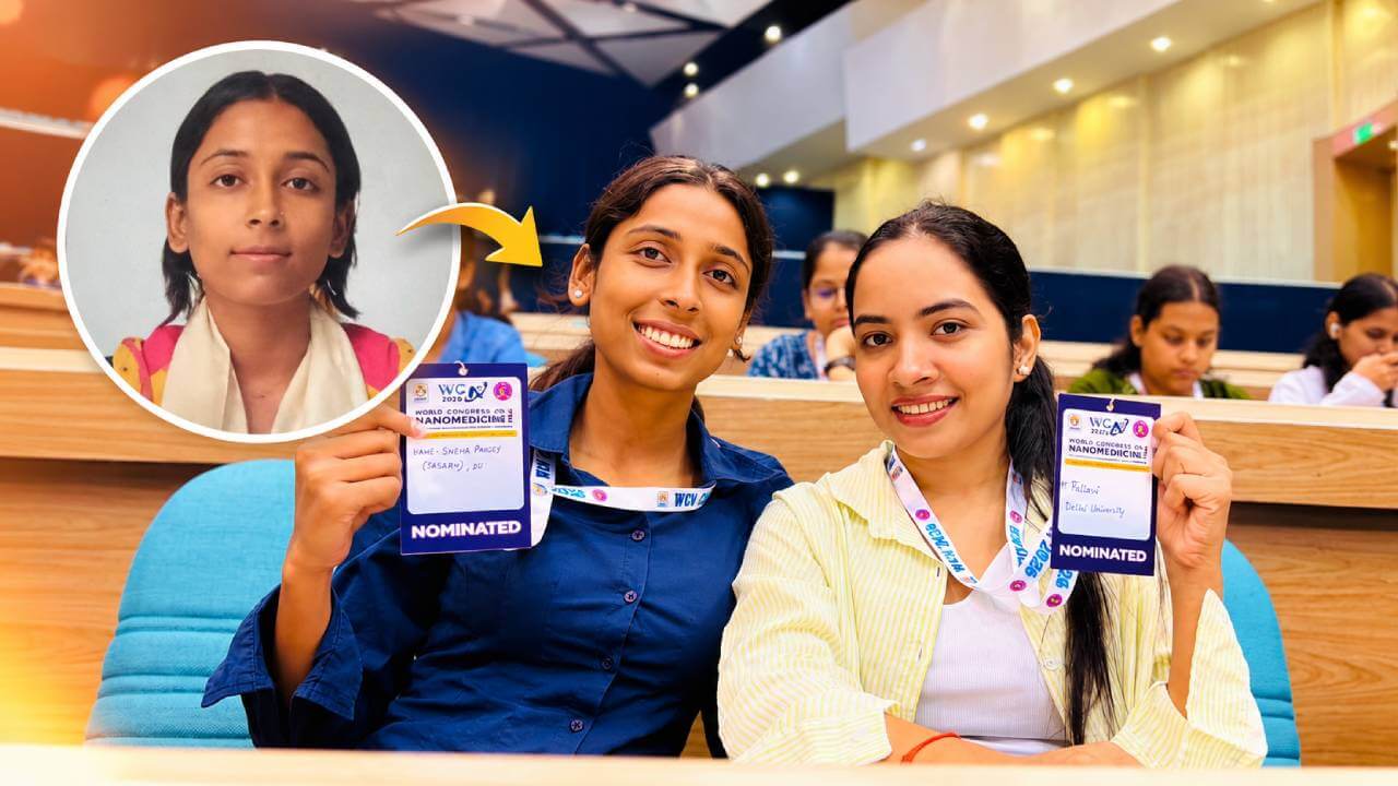 सिवान से साइंस के वर्ल्ड स्टेज तक स्नेहा की उड़ान, नैनोमेडिसिन के महाकुंभ में बनीं युवा शोधकर्ता