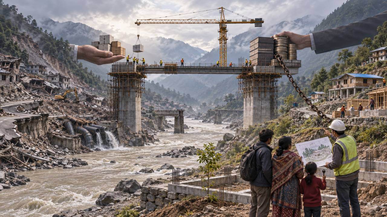 नेपाल के सामने बाढ़ के बाद पुनर्निर्माण की सबसे बड़ी चुनौती : अनुदान की उम्मीद, आसान कर्ज पर नजर