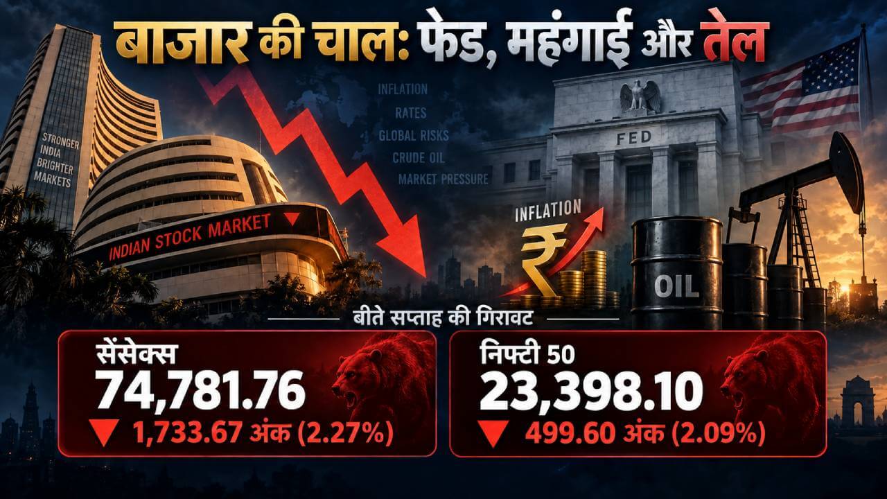 फेड के फैसले, महंगाई और कच्चे तेल से तय होगी बाजार की चाल