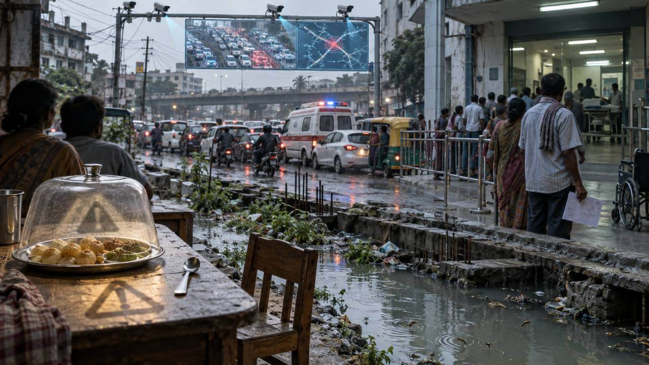 निवाला जहरीला, इलाज तारीख पर और जाम का समाधान एआई से