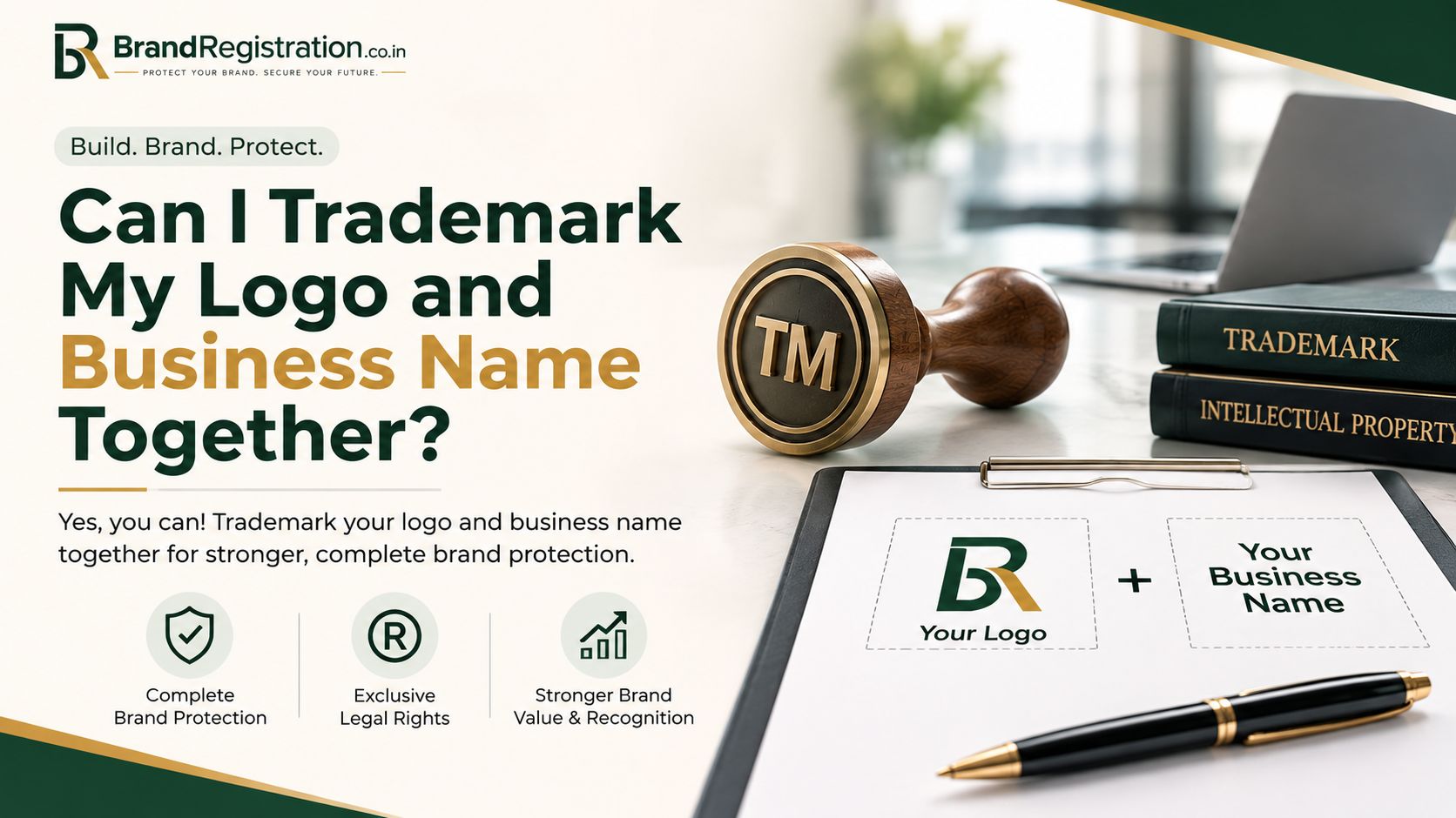 Can I Trademark My Logo and Business Name Together?