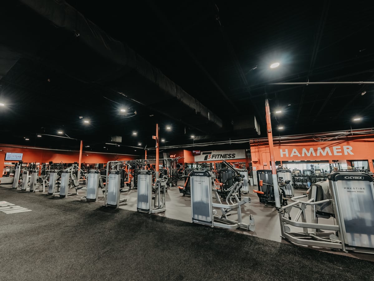 EQUIPMENT FLOOR at T3 Fitness