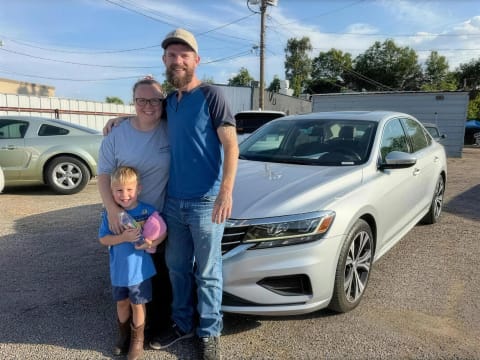 A Key Konnect customer with their new car