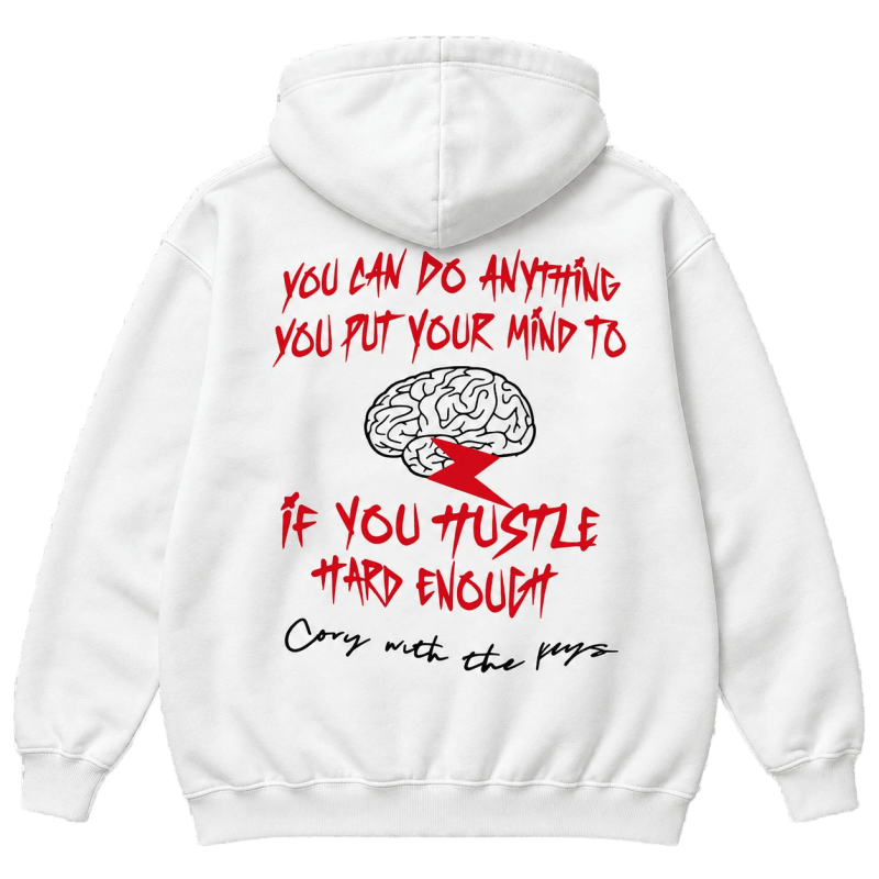 White Brain Hoodie, sold out