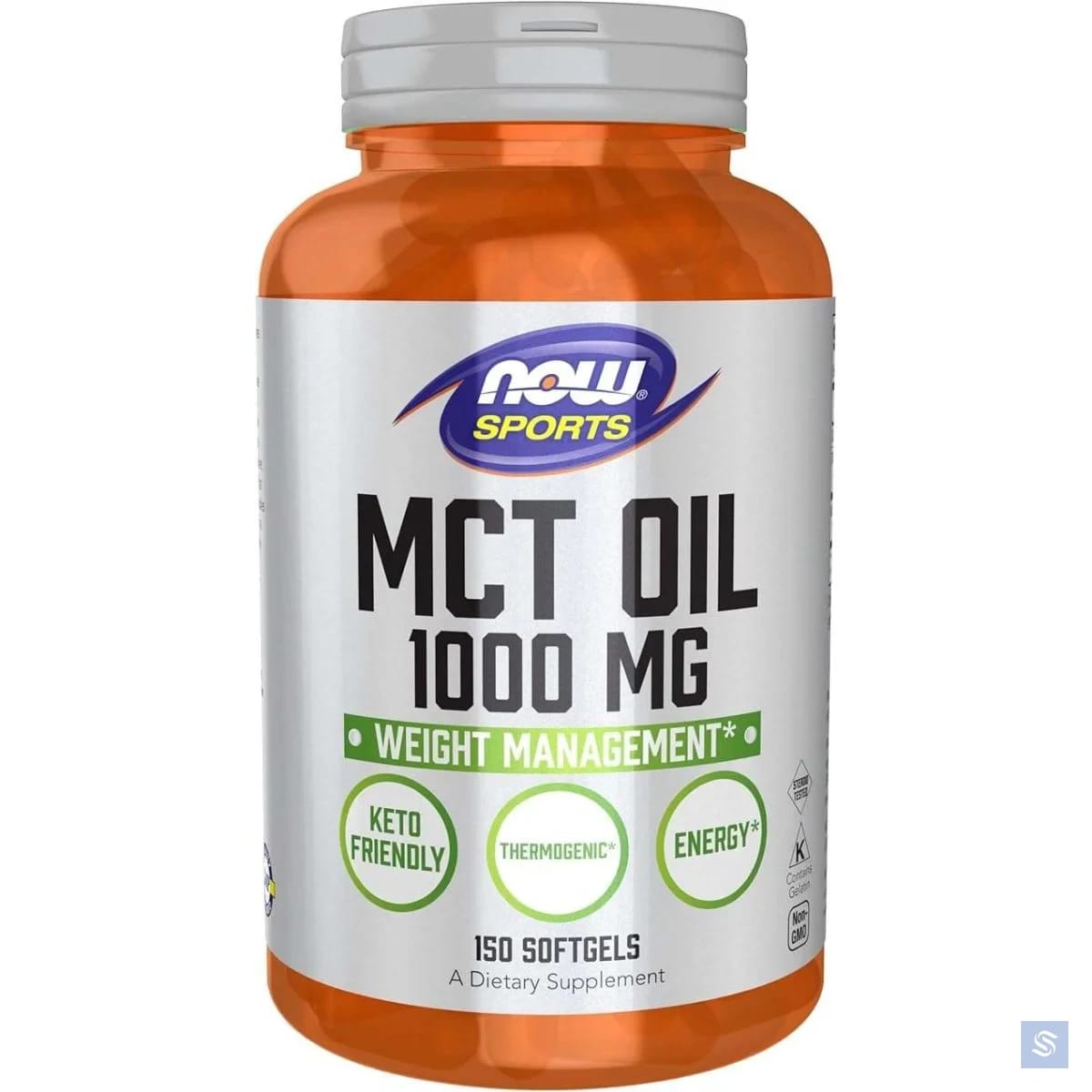زيت MCT 1000 ملغ من ناو سبورتس ، مصدر طاقة سريع، مكمل غذائي - N/A