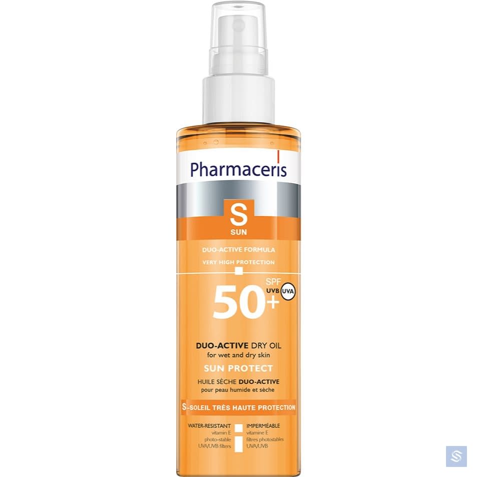 فارماسيريس واقي شمسي زيتي جاف بعامل حماية SPF50 - 200 مل