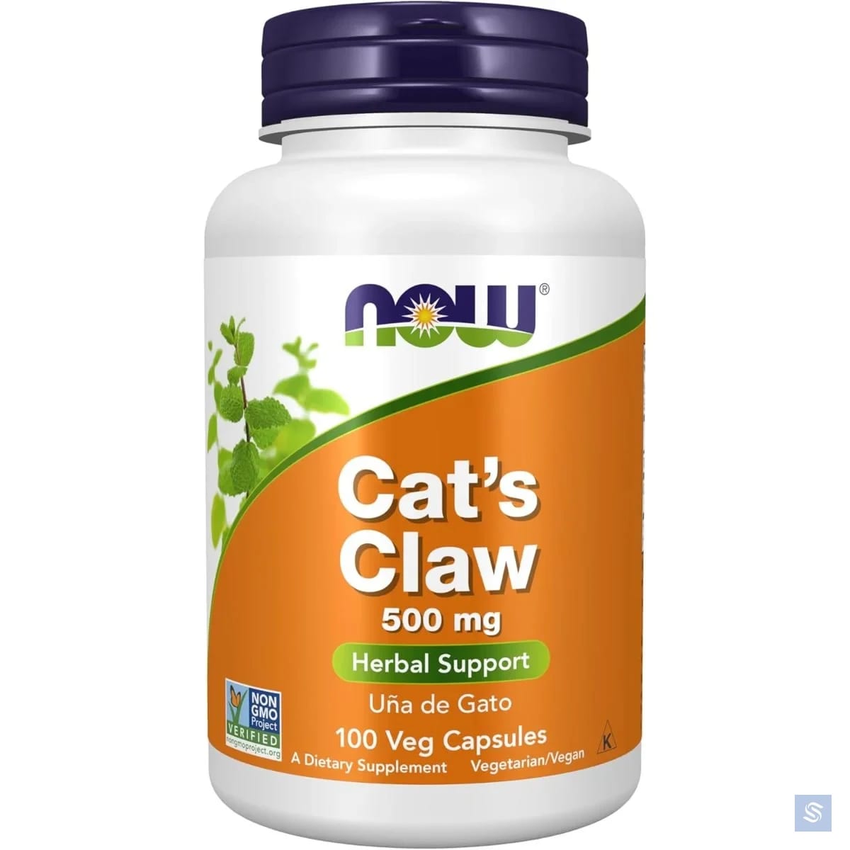 ناو فودز كاتس كلاو (Cat's Claw) لدعم المناعة وصحة المفاصل، كبسولات نباتية - 100 كبسولة