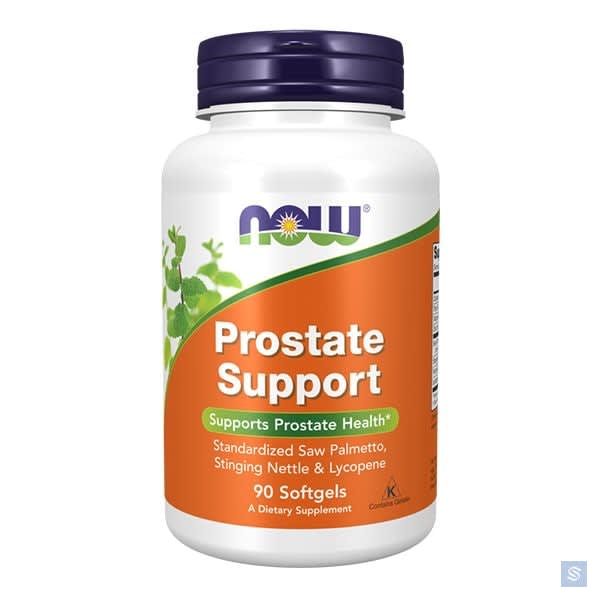 NOW فودز لدعم البروستاتا، مستخلص البلميط المنشاري والزعرور والليكوبين، 90 كبسولة هلامية