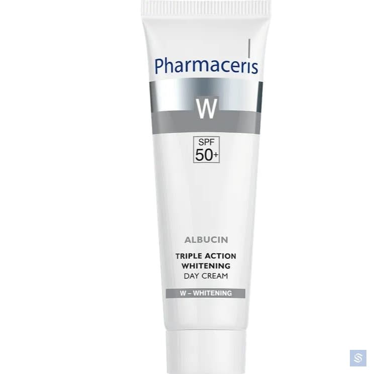 فارماسيريس كريم ألبوسين النهاري للتفتيح مع واقي الشمس SPF50+ - 30 مل