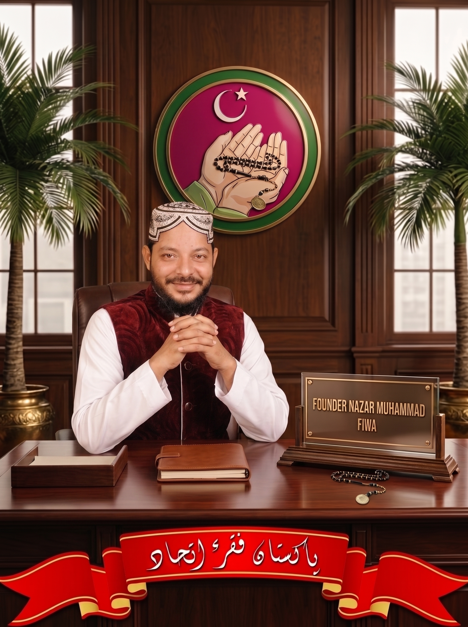 Founder Dr. Nazar Muhammad at Work