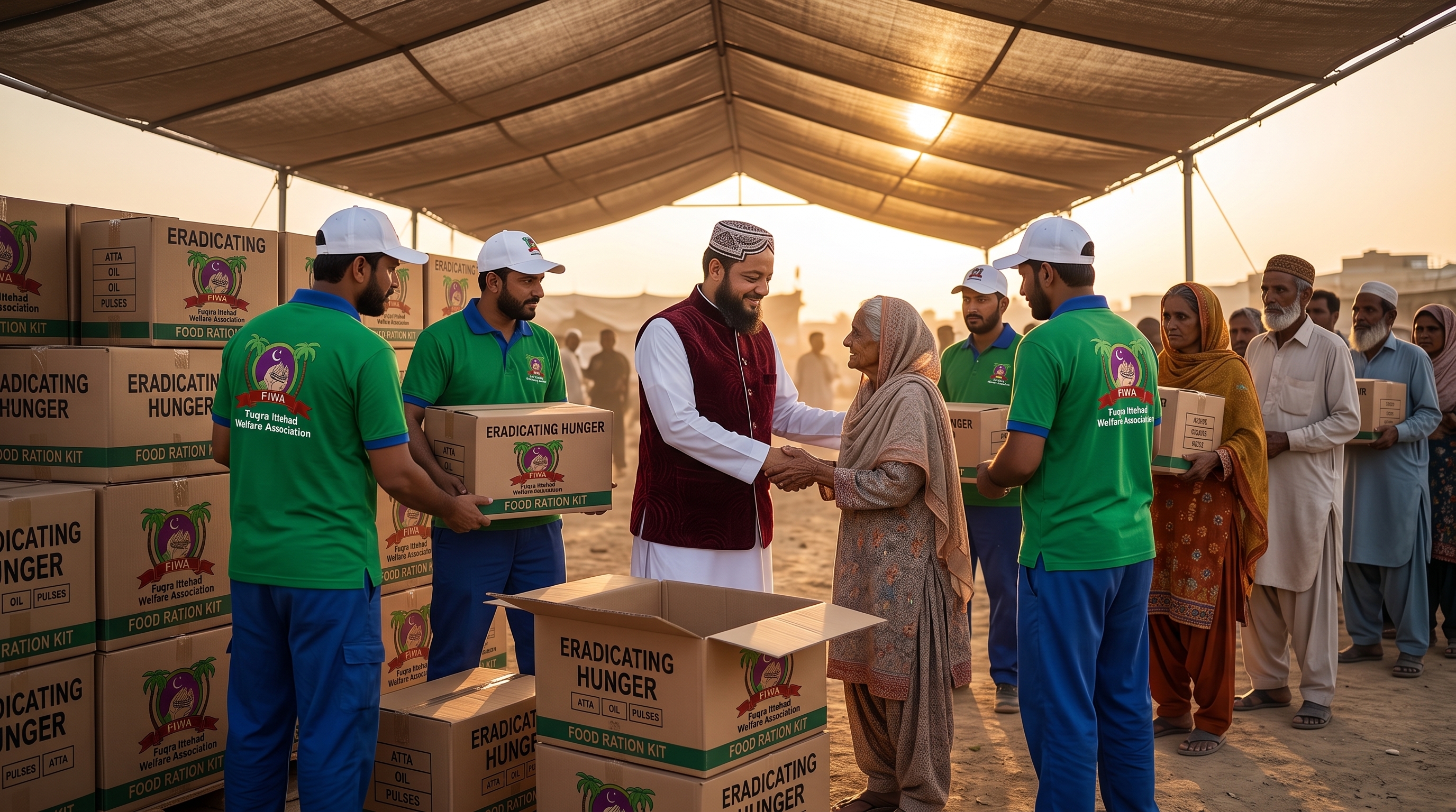Weekly Ration Drive Operations
