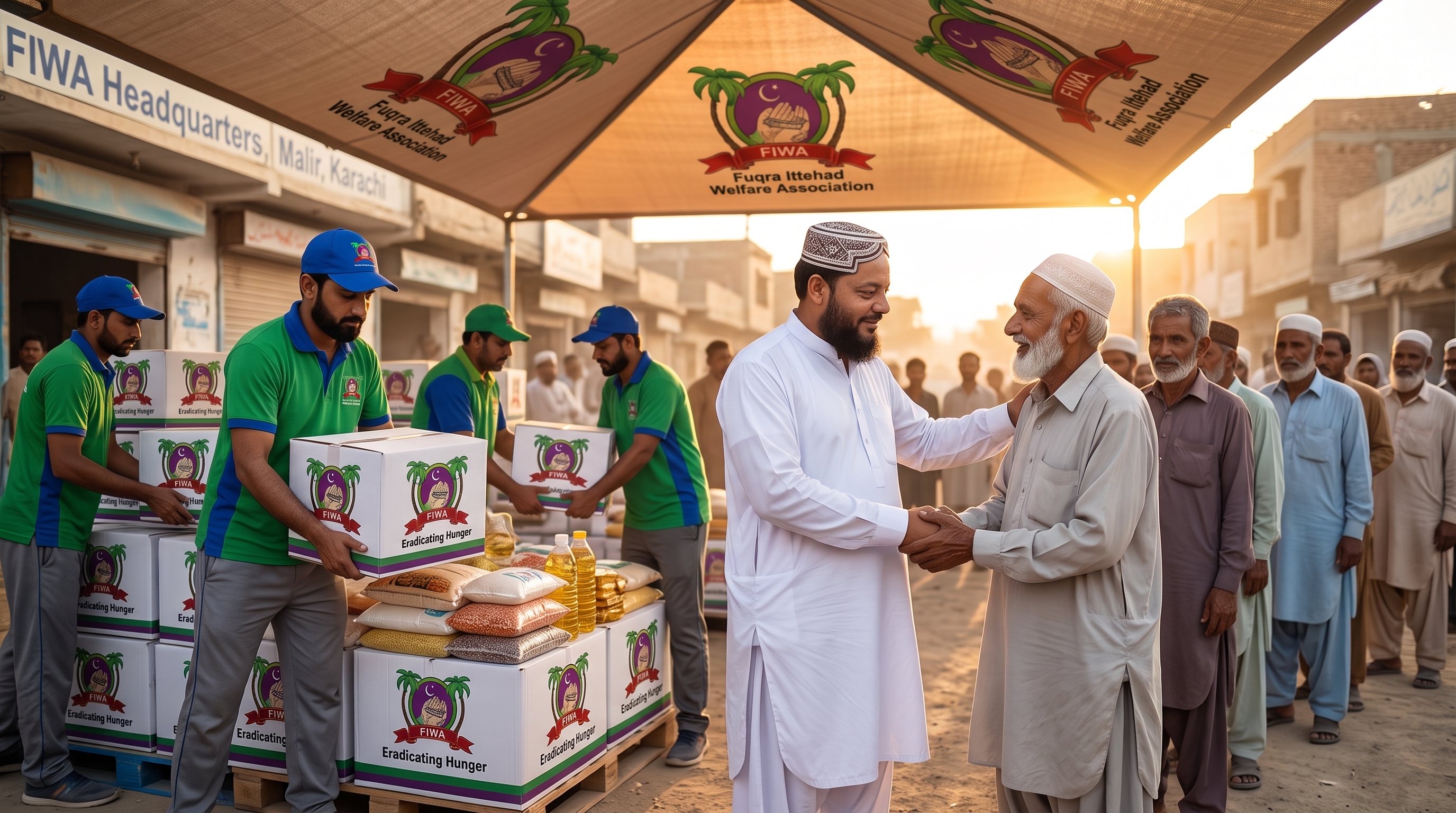 Ration Pack Distribution Campaign