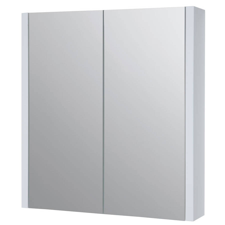 Purity 600mm Mirror Cabinet White