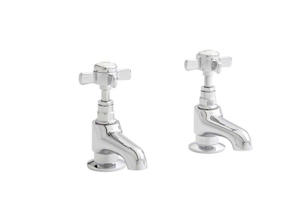 Klassique Pair Basin Pillar Taps — view 2