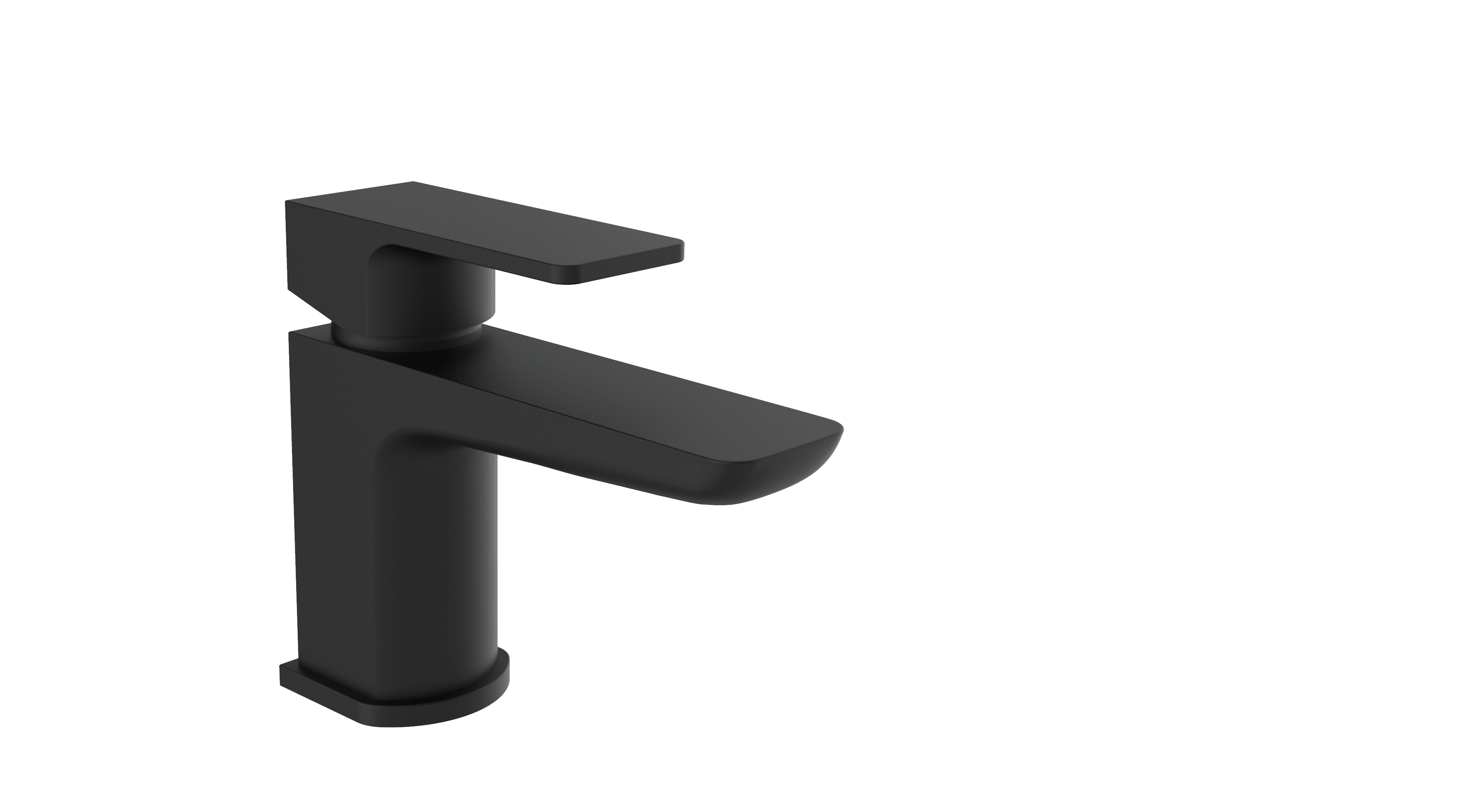 Kolt Mini Mono Basin Mixer Matt Black