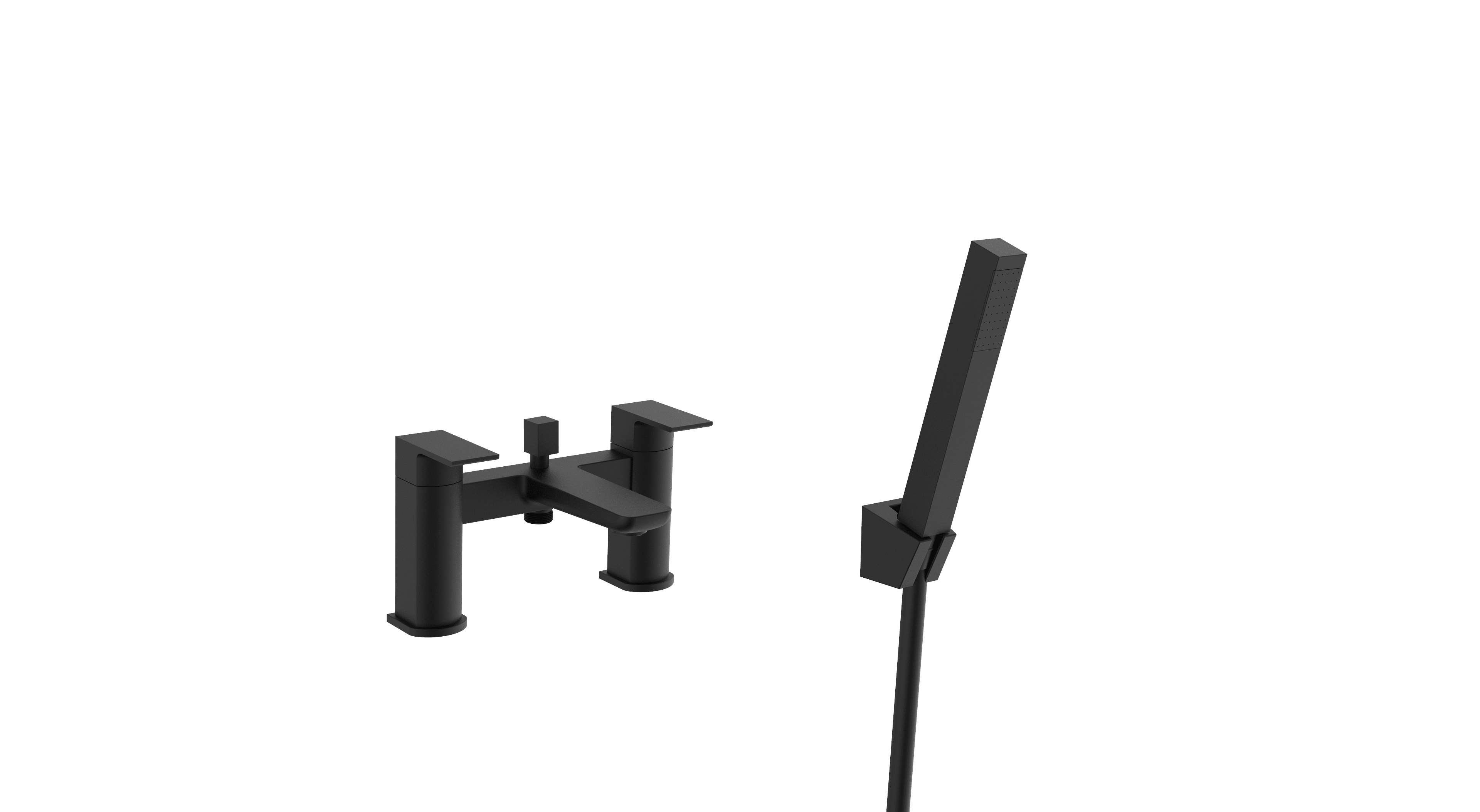 Kolt Bath Shower Mixer Matt Black