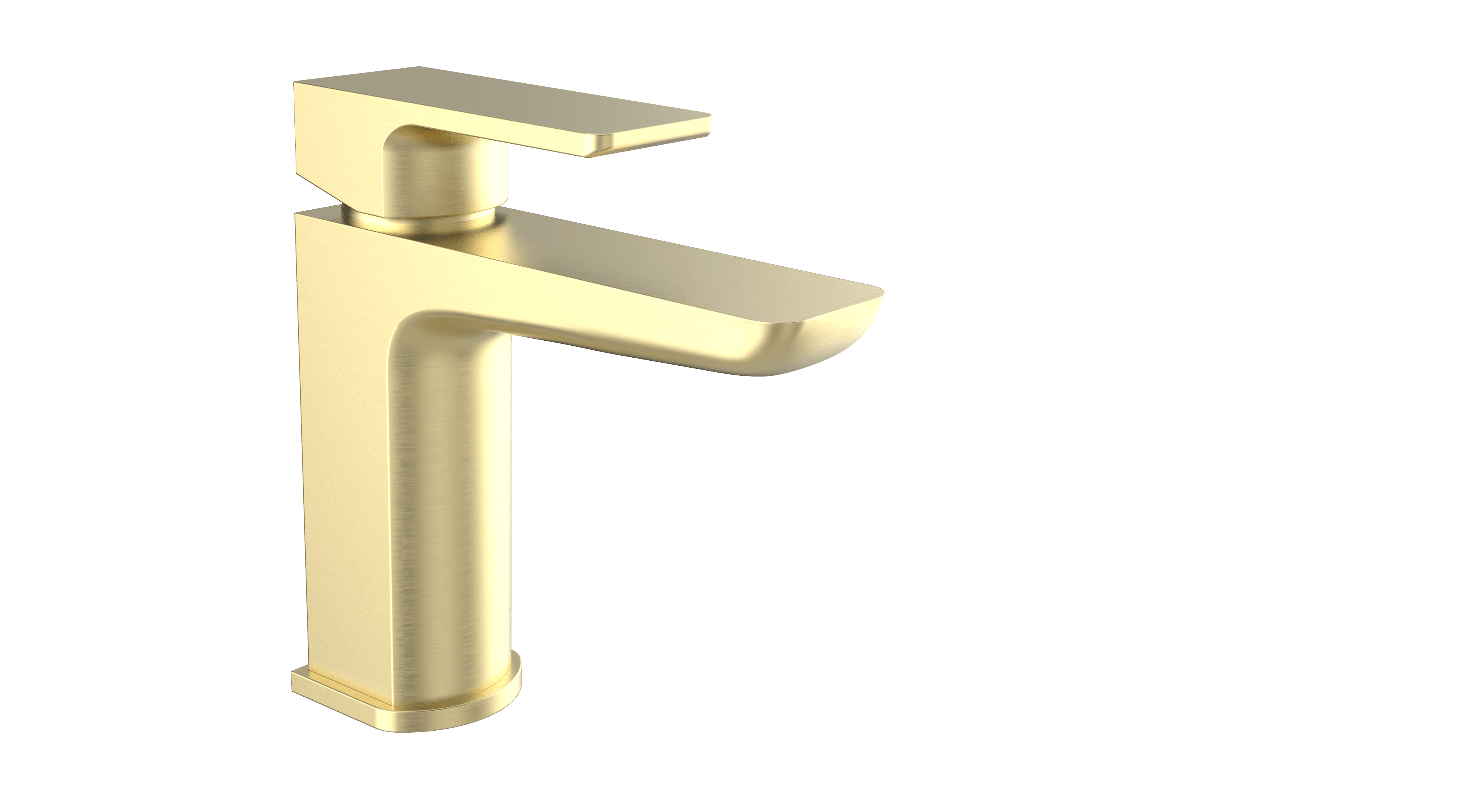 Kolt Mono Basin Mixer Brushed Brass