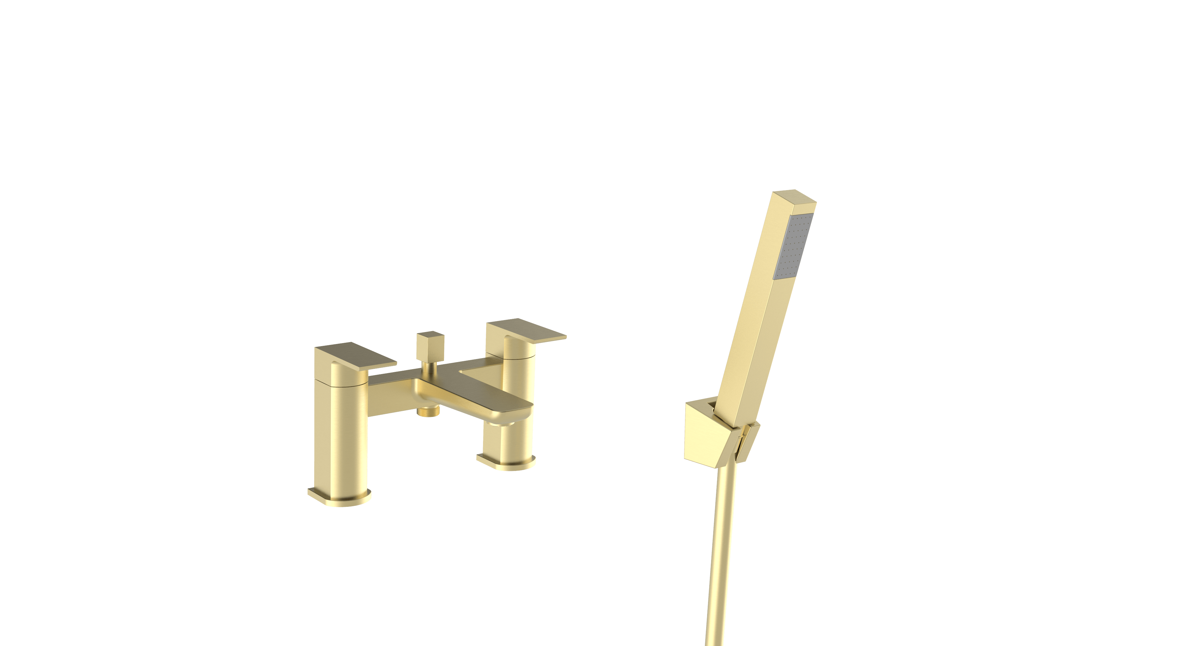 Kolt Bath Shower Mixer Brushed Brass