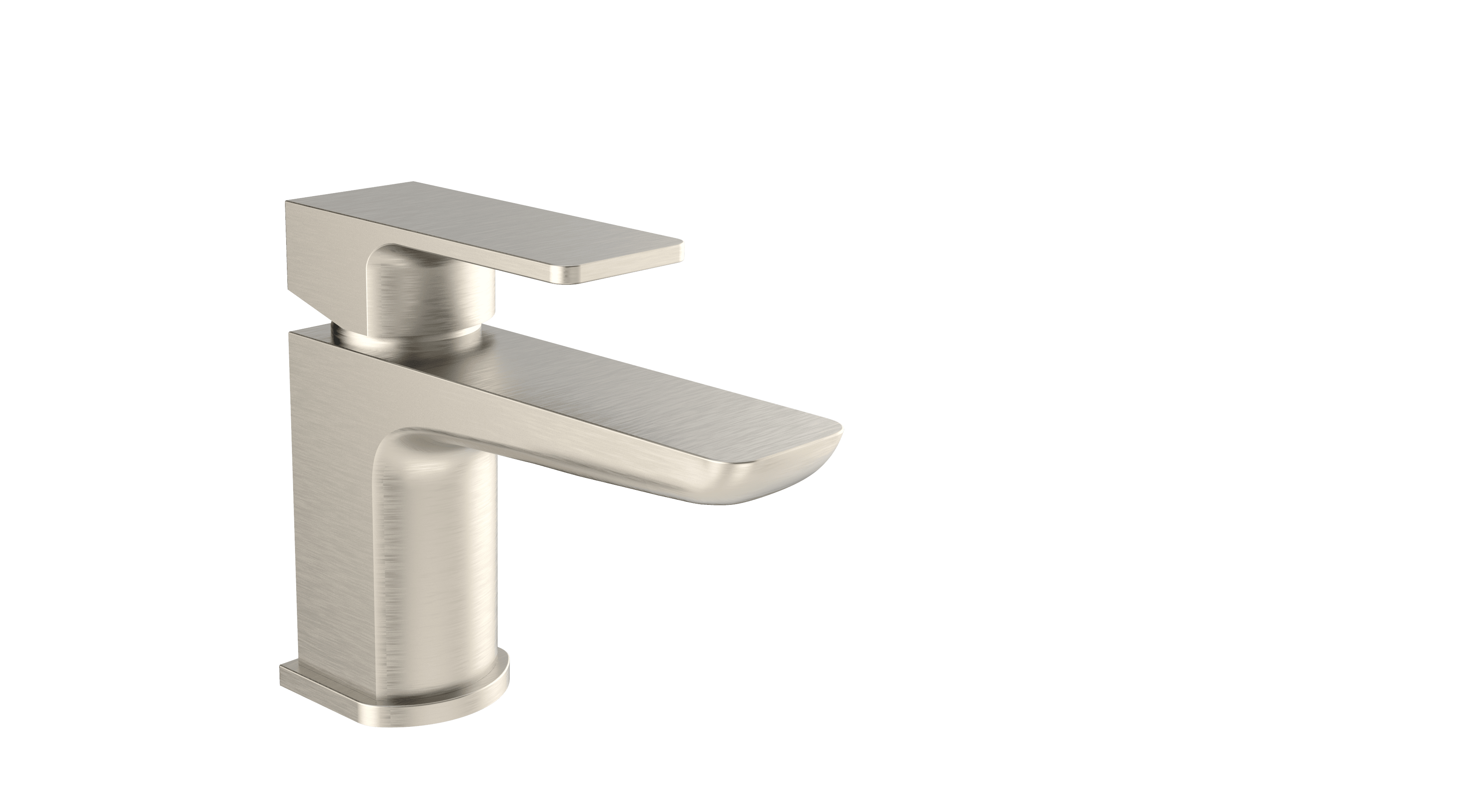 Kolt Mini Mono Basin Mixer Brushed Nickel