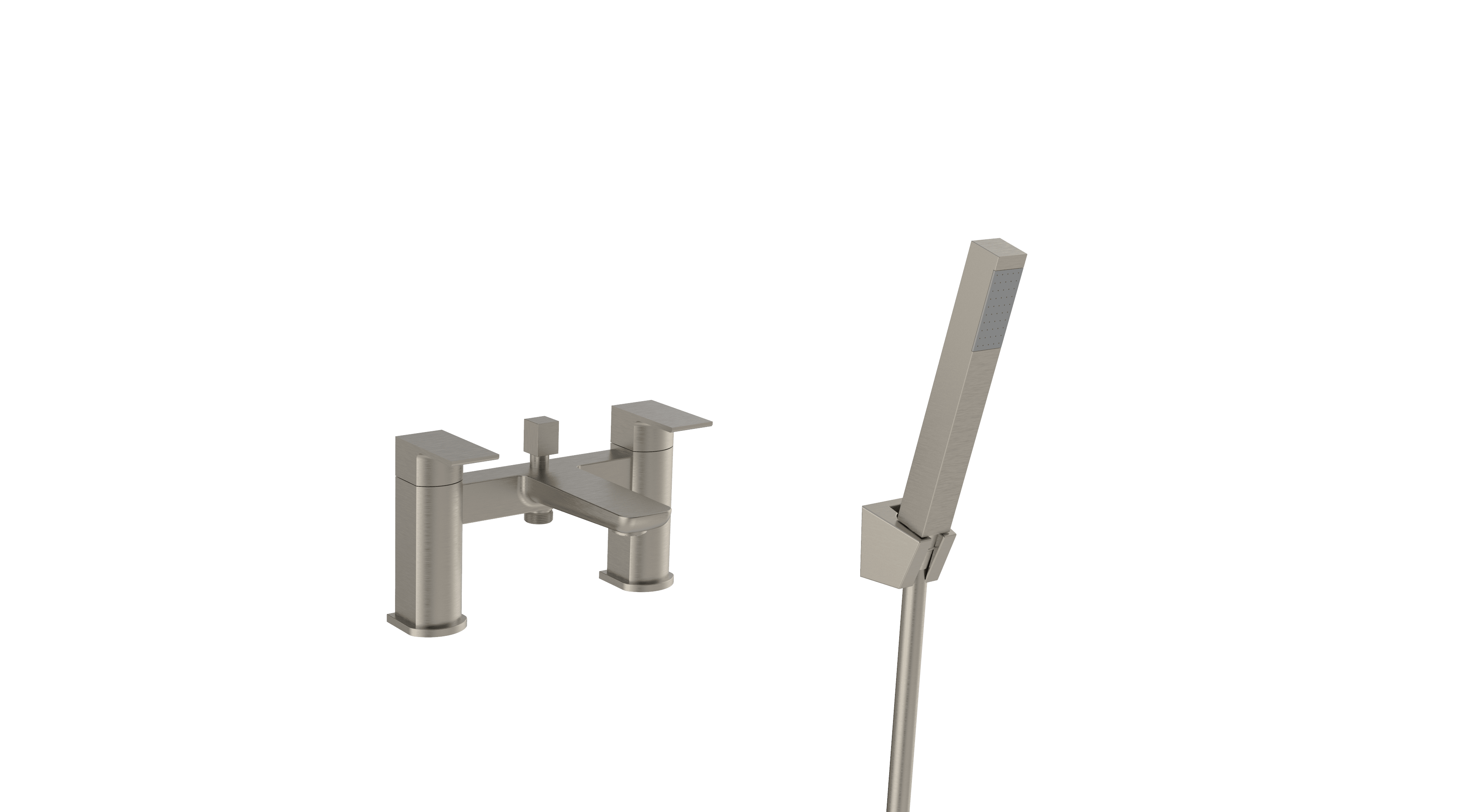 Kolt Bath Shower Mixer Brushed Nickel