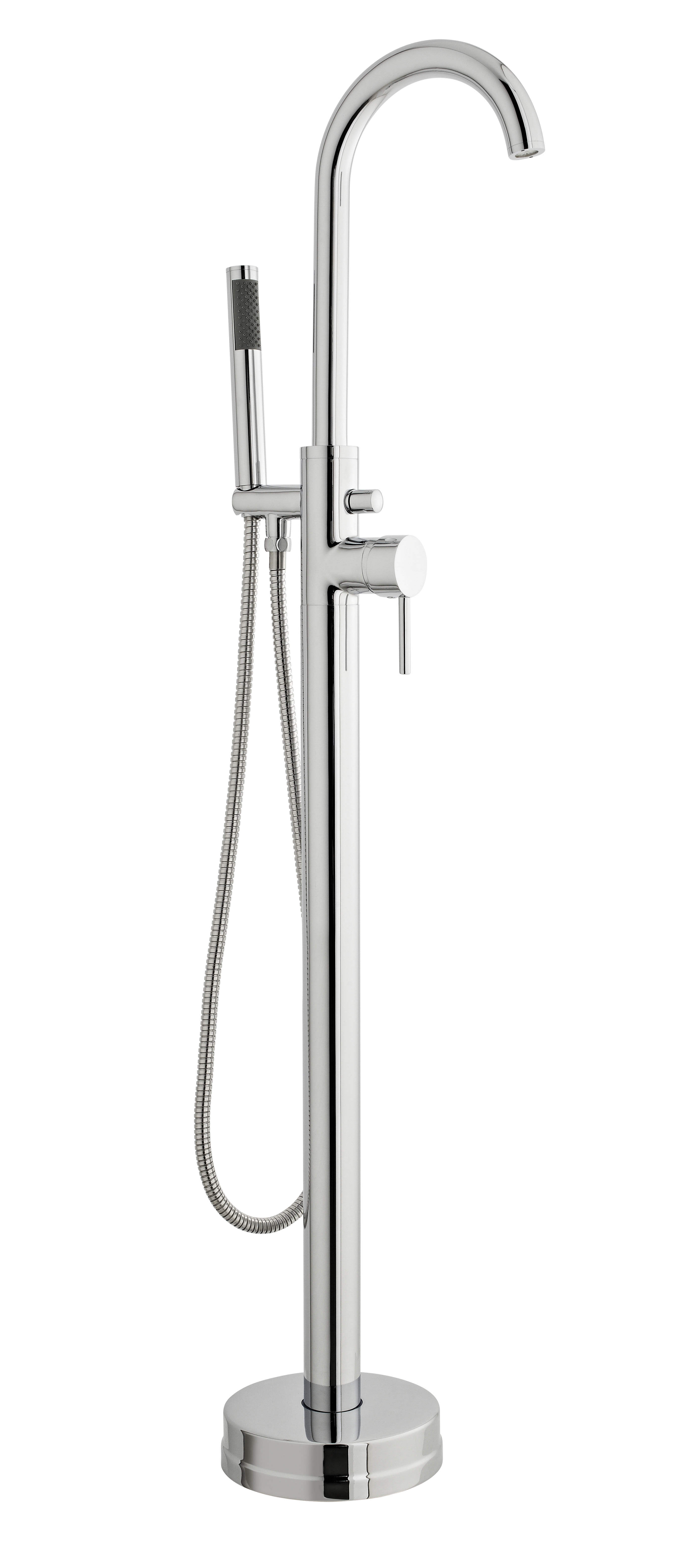 Plan Free Standing Bath Shower Mixer