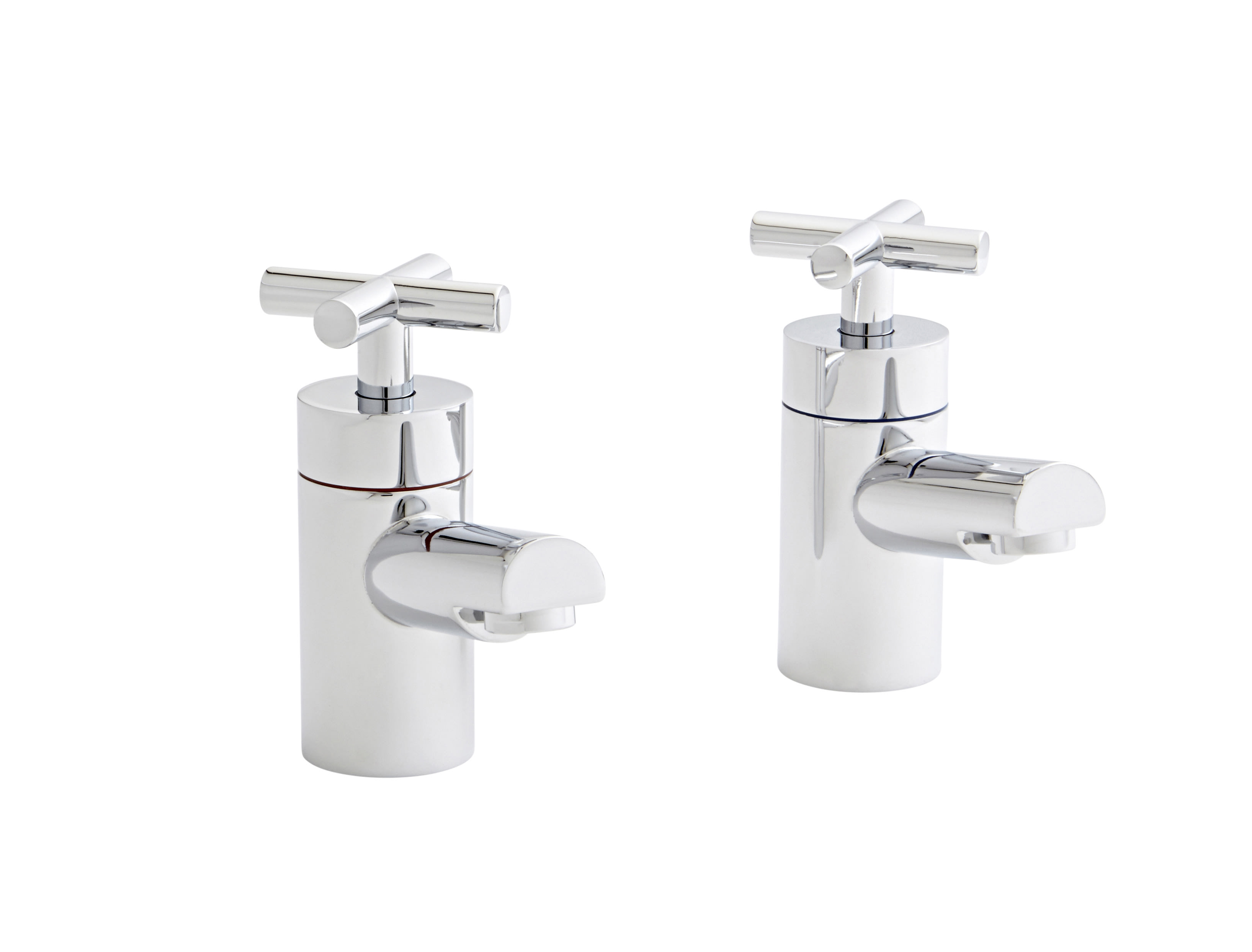 Times Pair Bath Pillar Taps