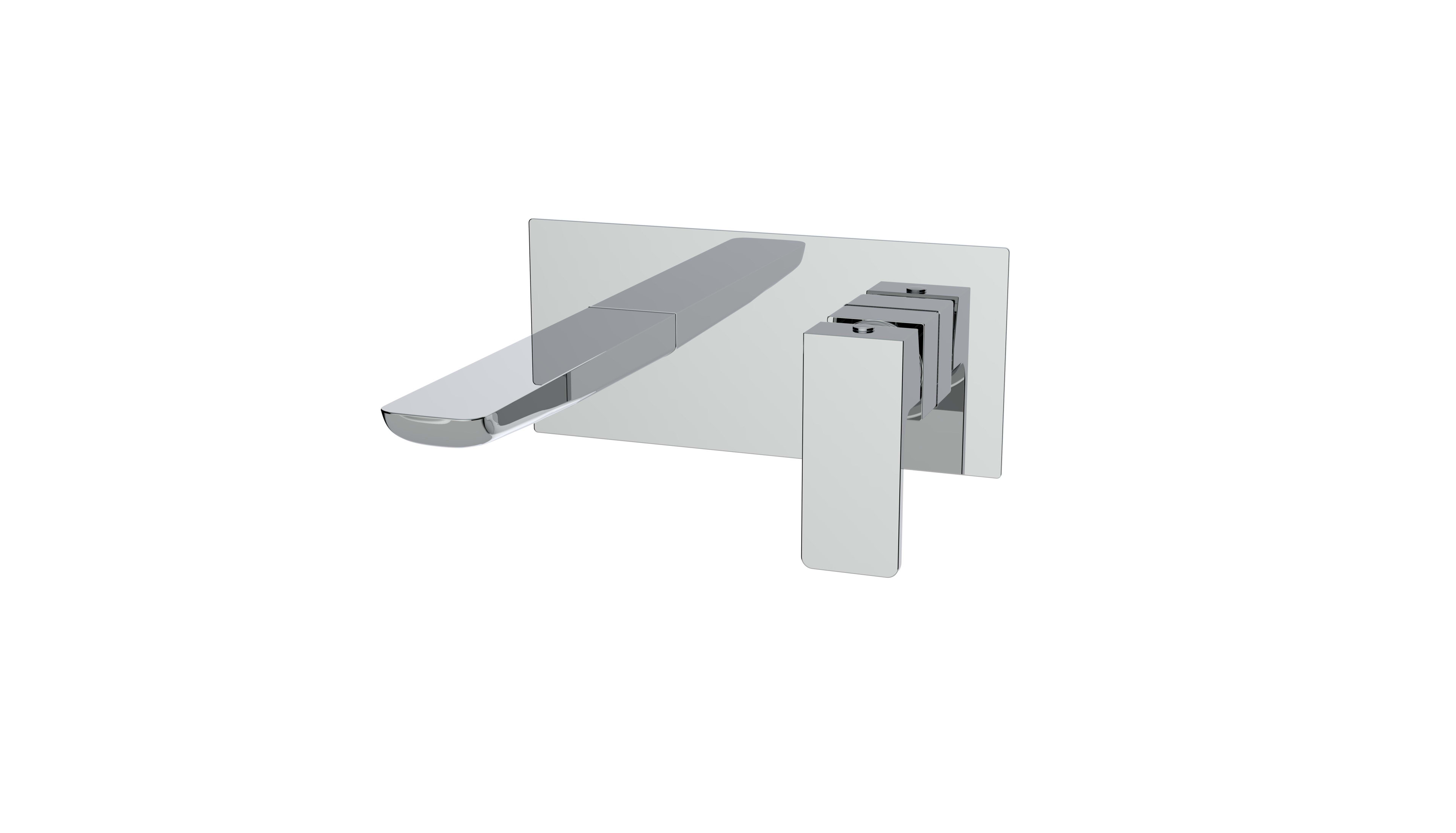 Kolt Wall Mounted Basin Mixer Chrome