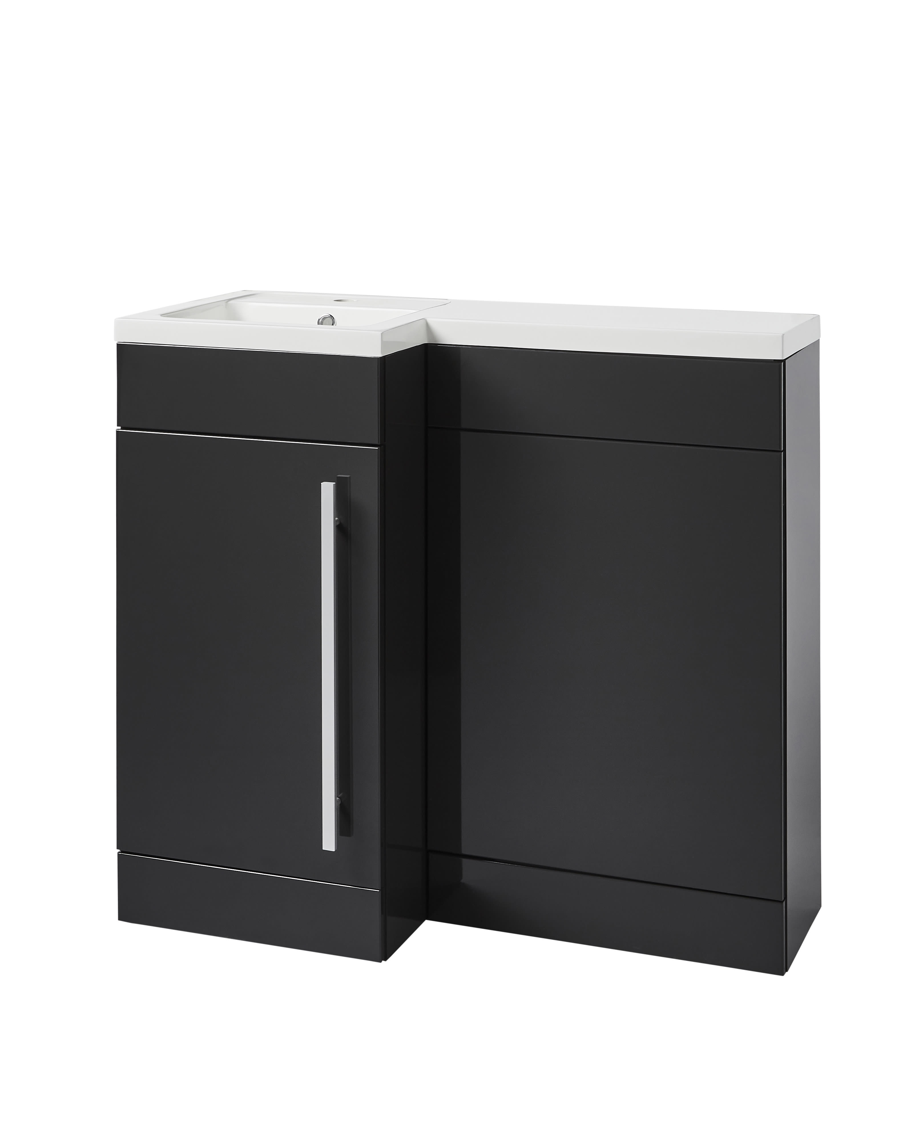 Matrix 900mm L Shaped Basin Left Hand