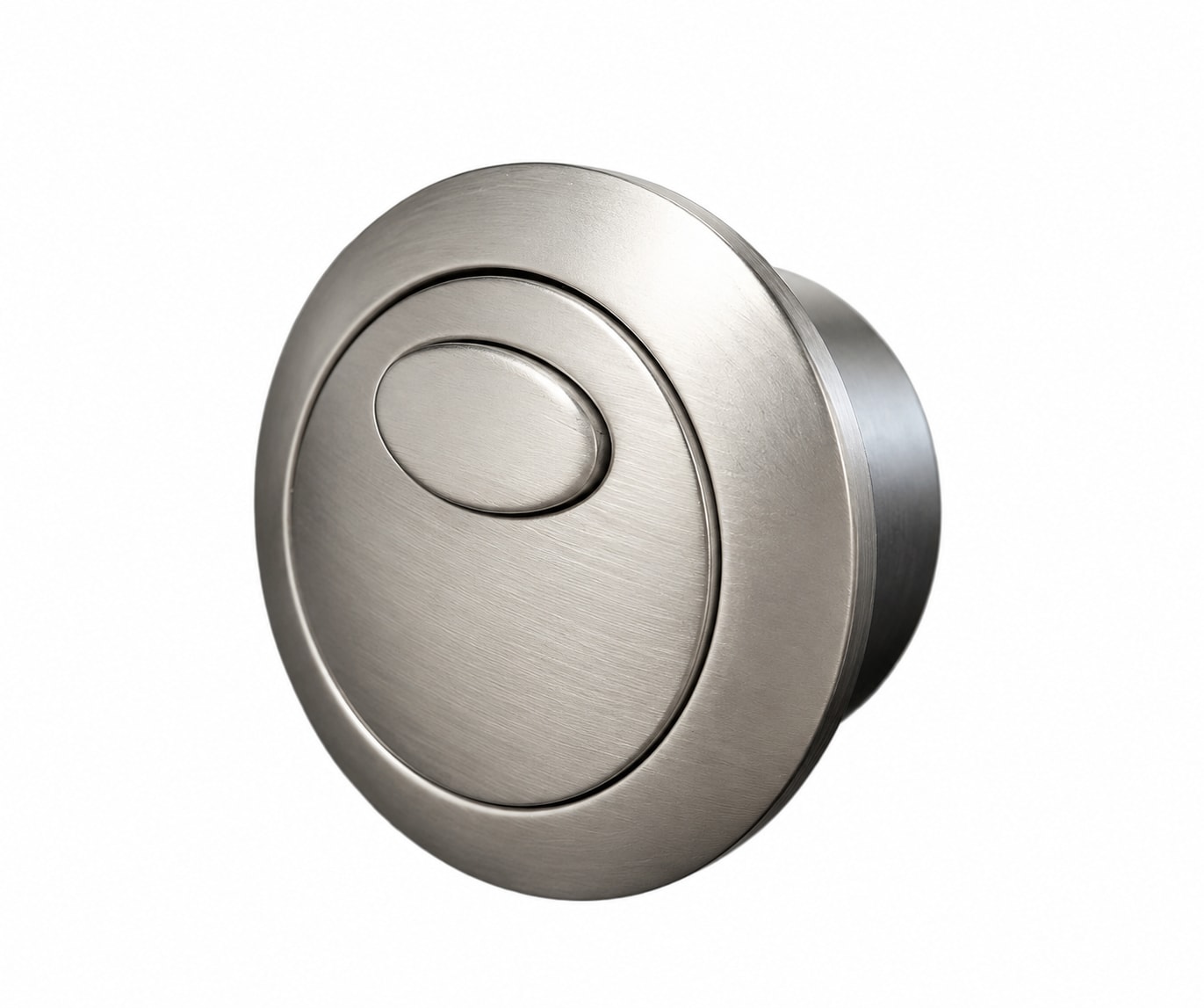 Brushed Nickel Kameo Cistern Button