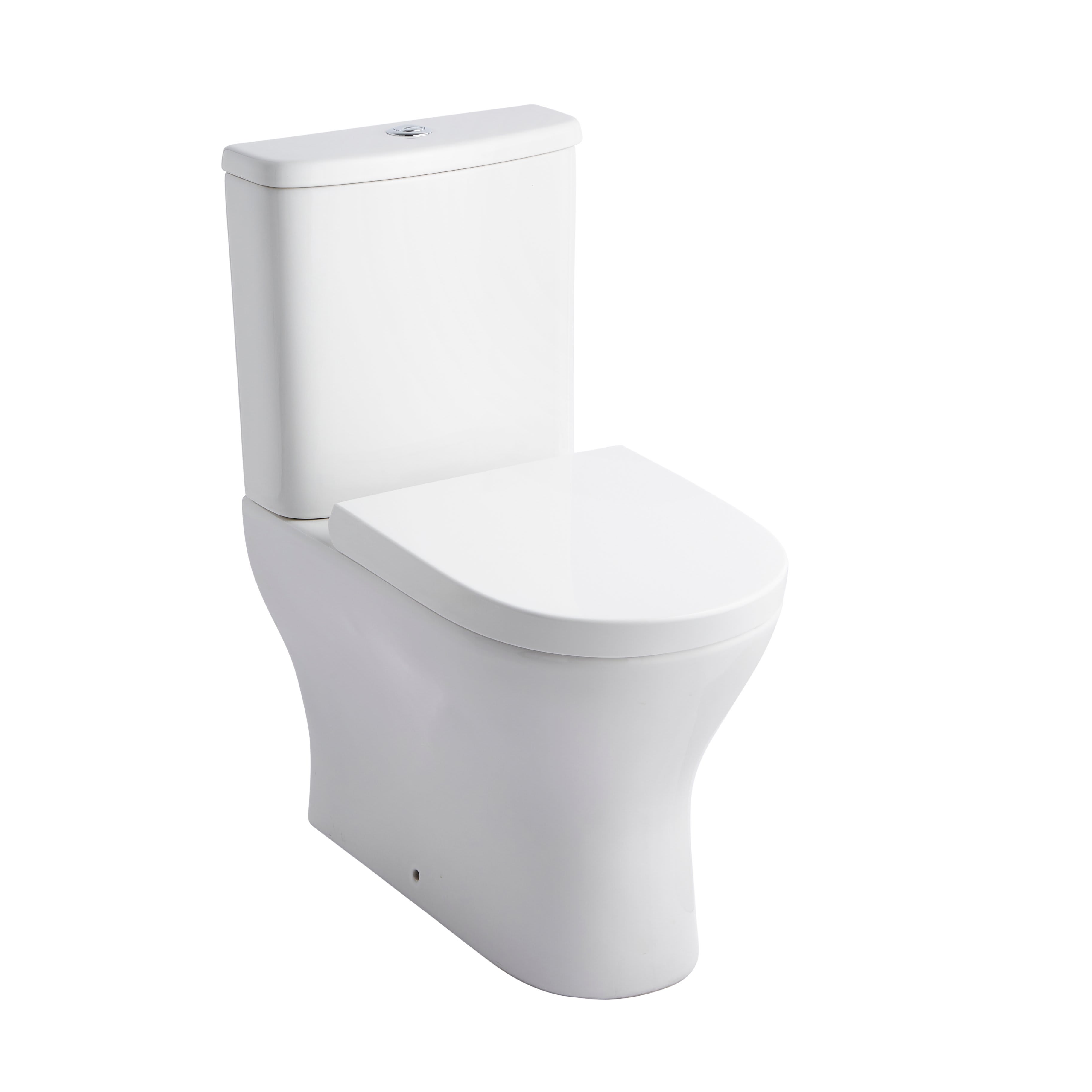 Primo Round Close To Wall C/C Short Projection Rimless Pan