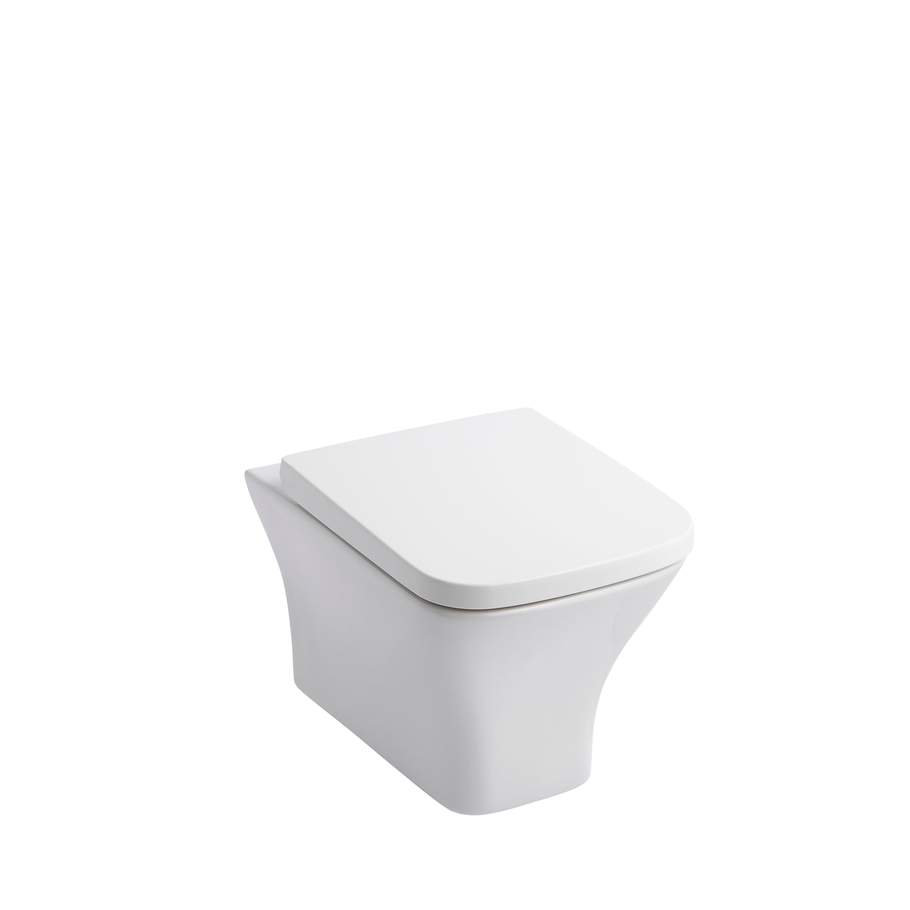Primo Square Rimless Wall Hung Pan