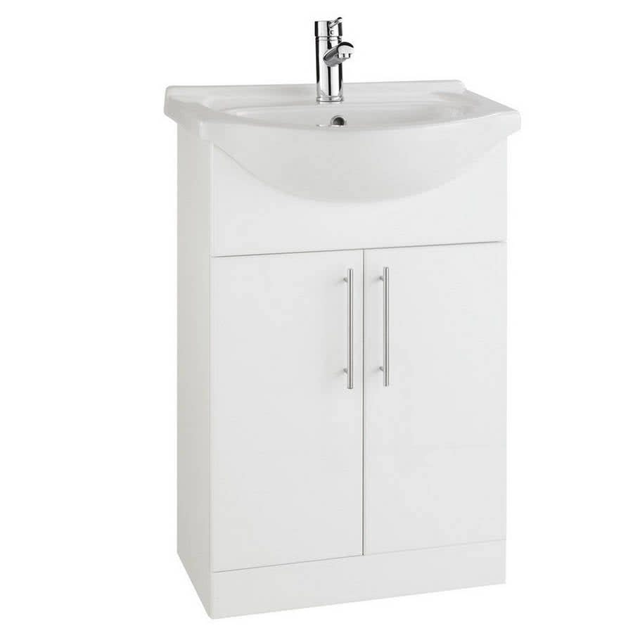 Ceramic Basin 550mm 1 Tap Hole