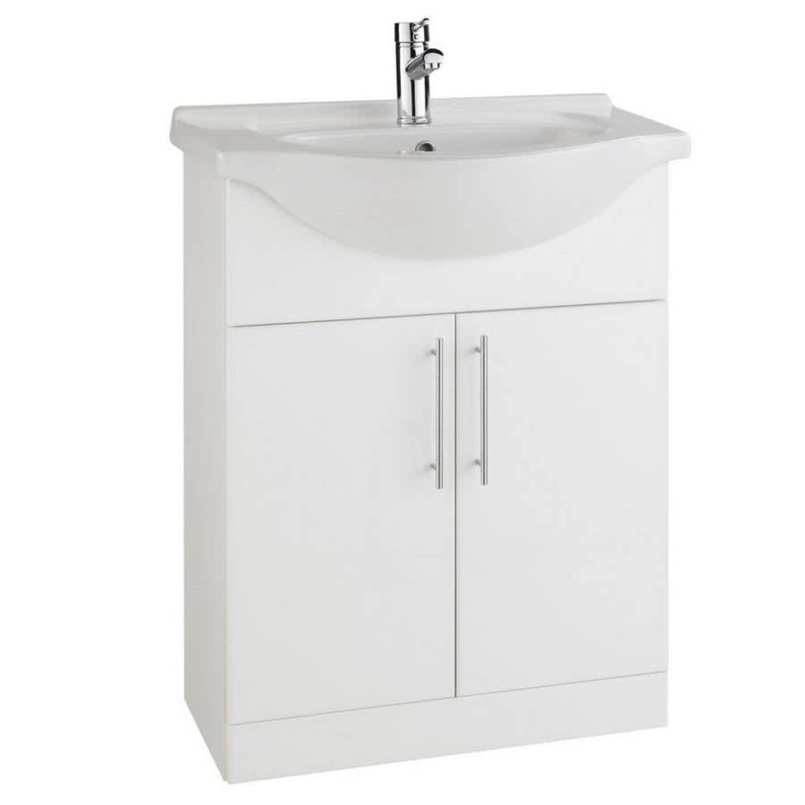 Ceramic Basin 650mm 1 Tap Hole