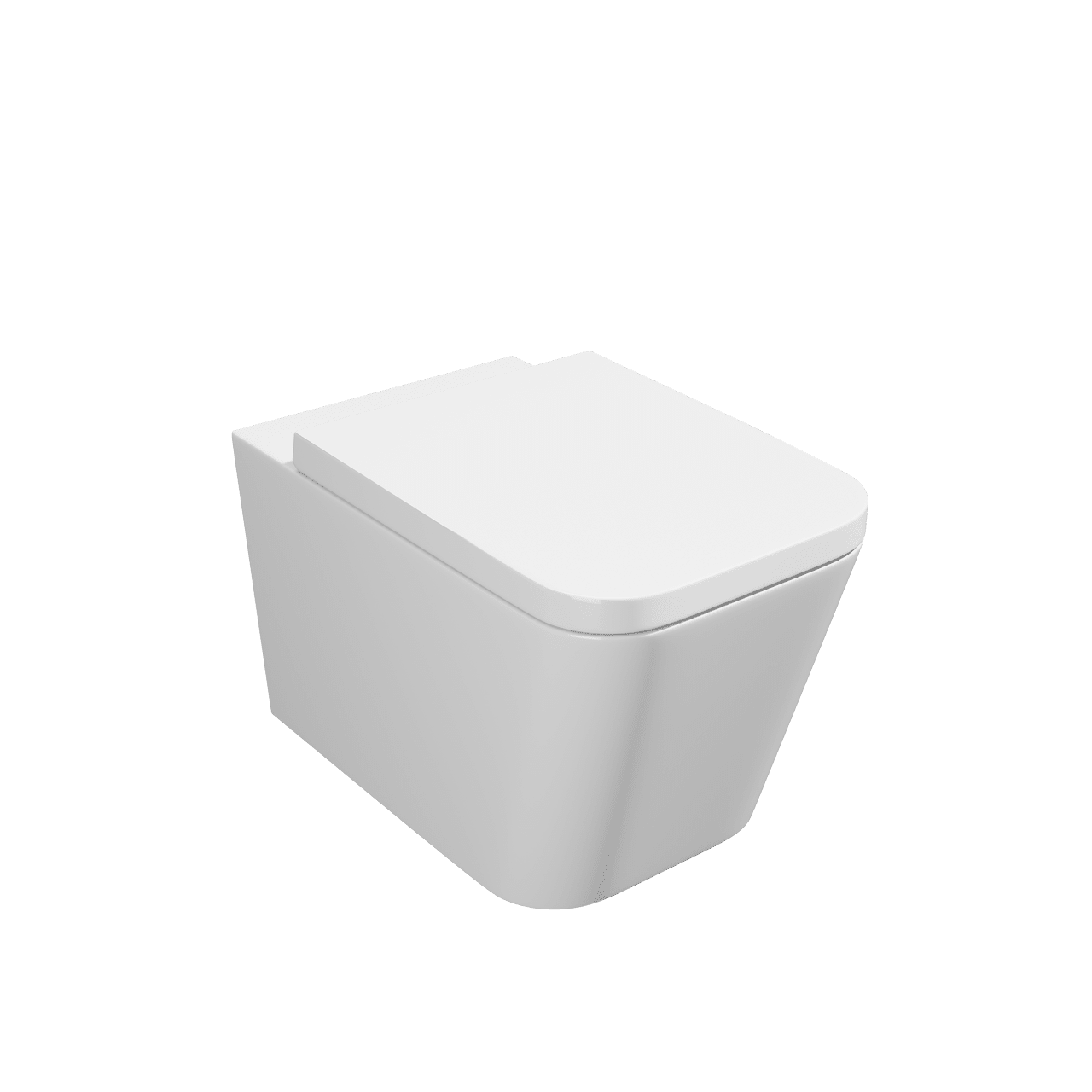 Genoa Square Wall Hung Pan