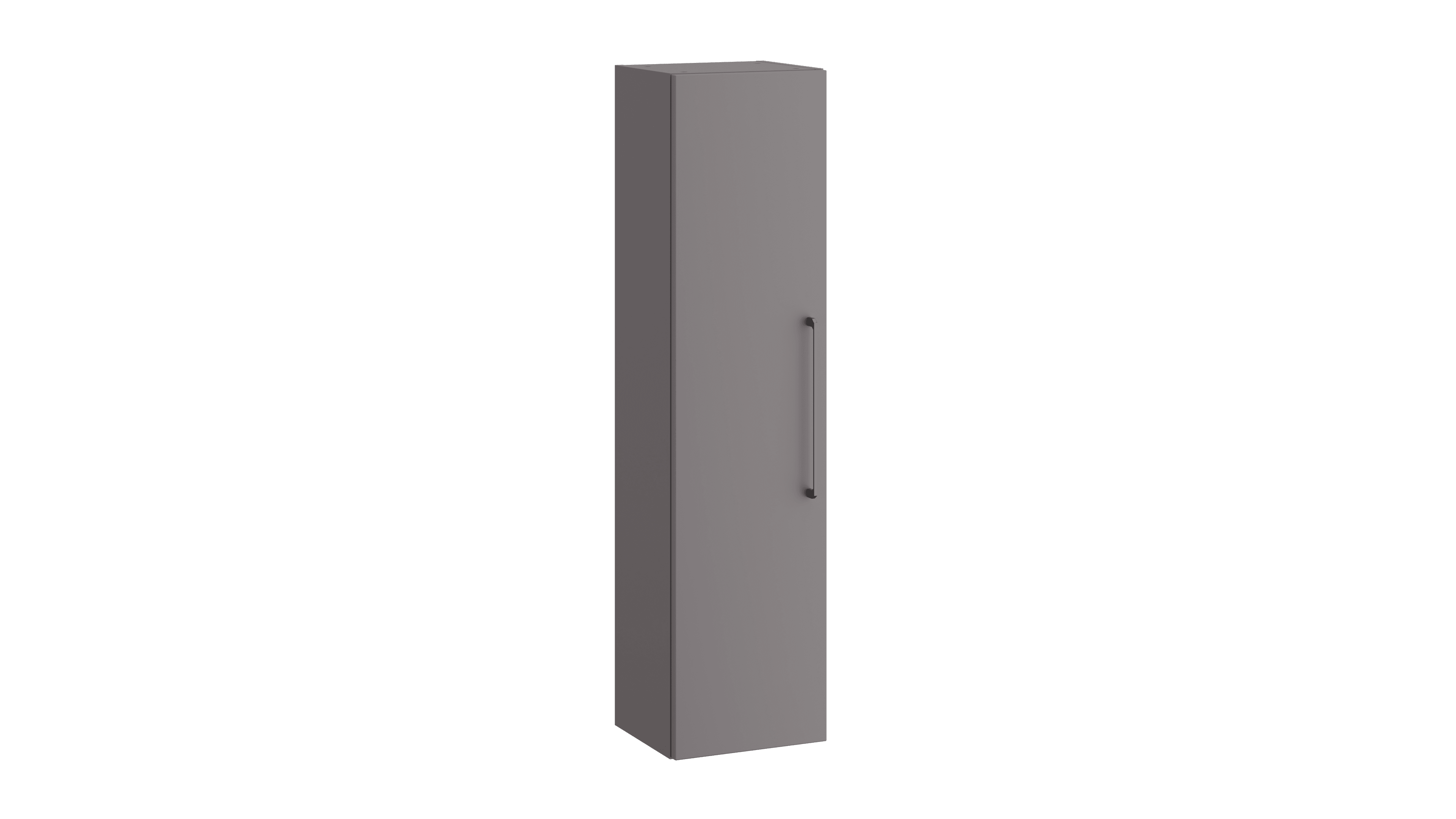 Dove Wall Hung Tall Unit Slate Grey