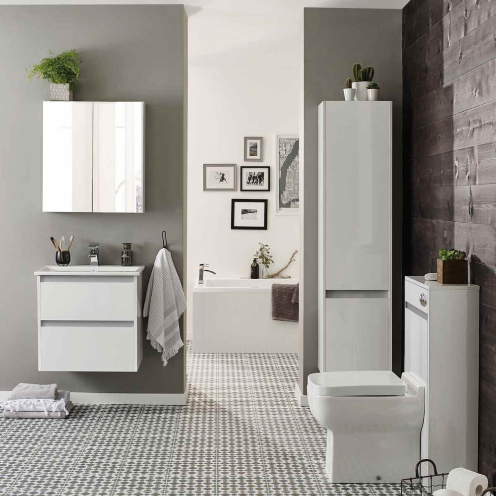 City WC Unit White