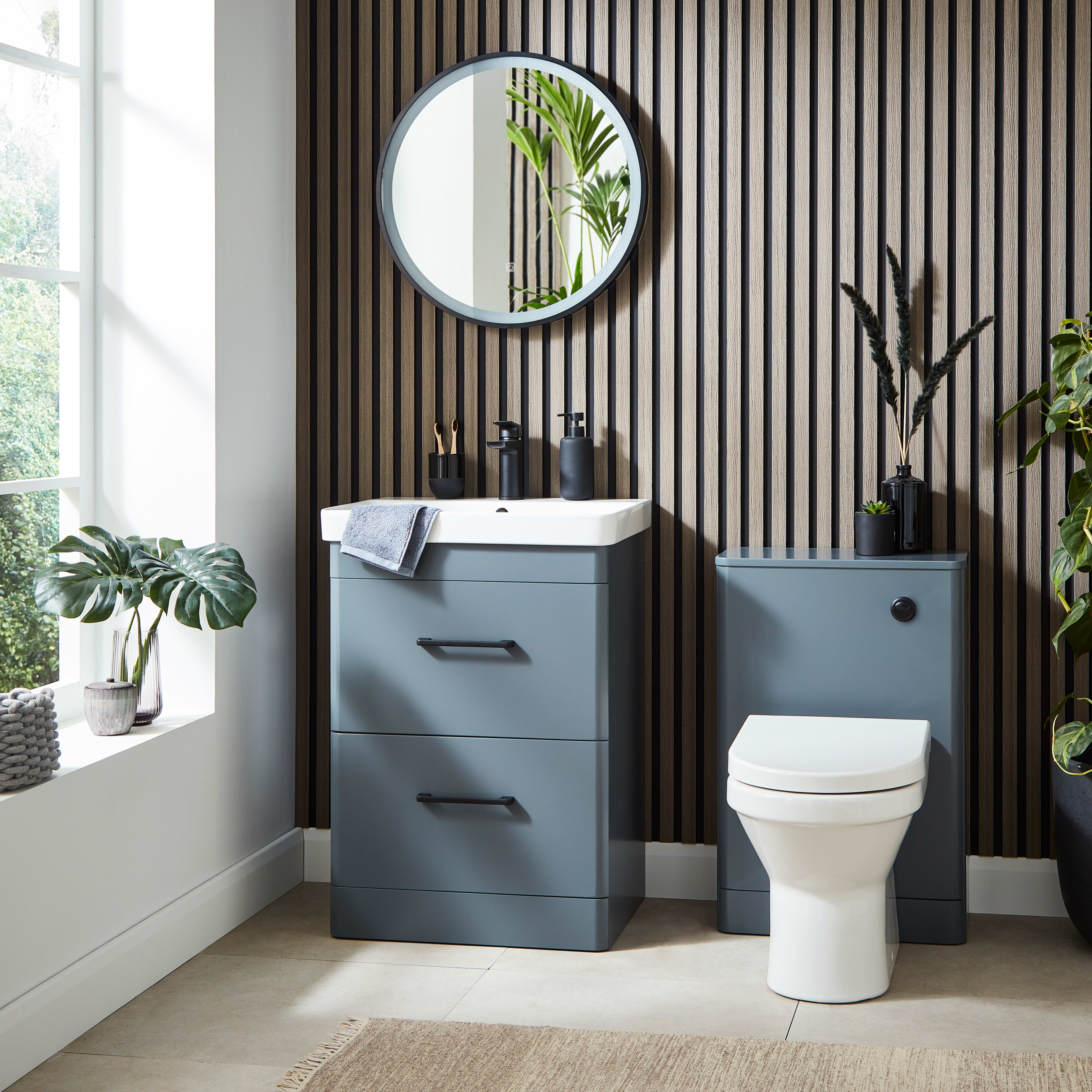 Options 24 600mm 2 Door Unit Cool Grey — view 2