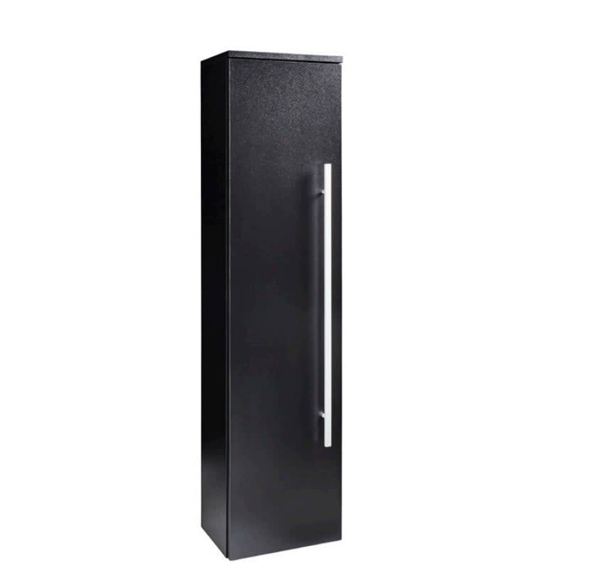 Purity Matt Black Wall Mounted Tall Unit