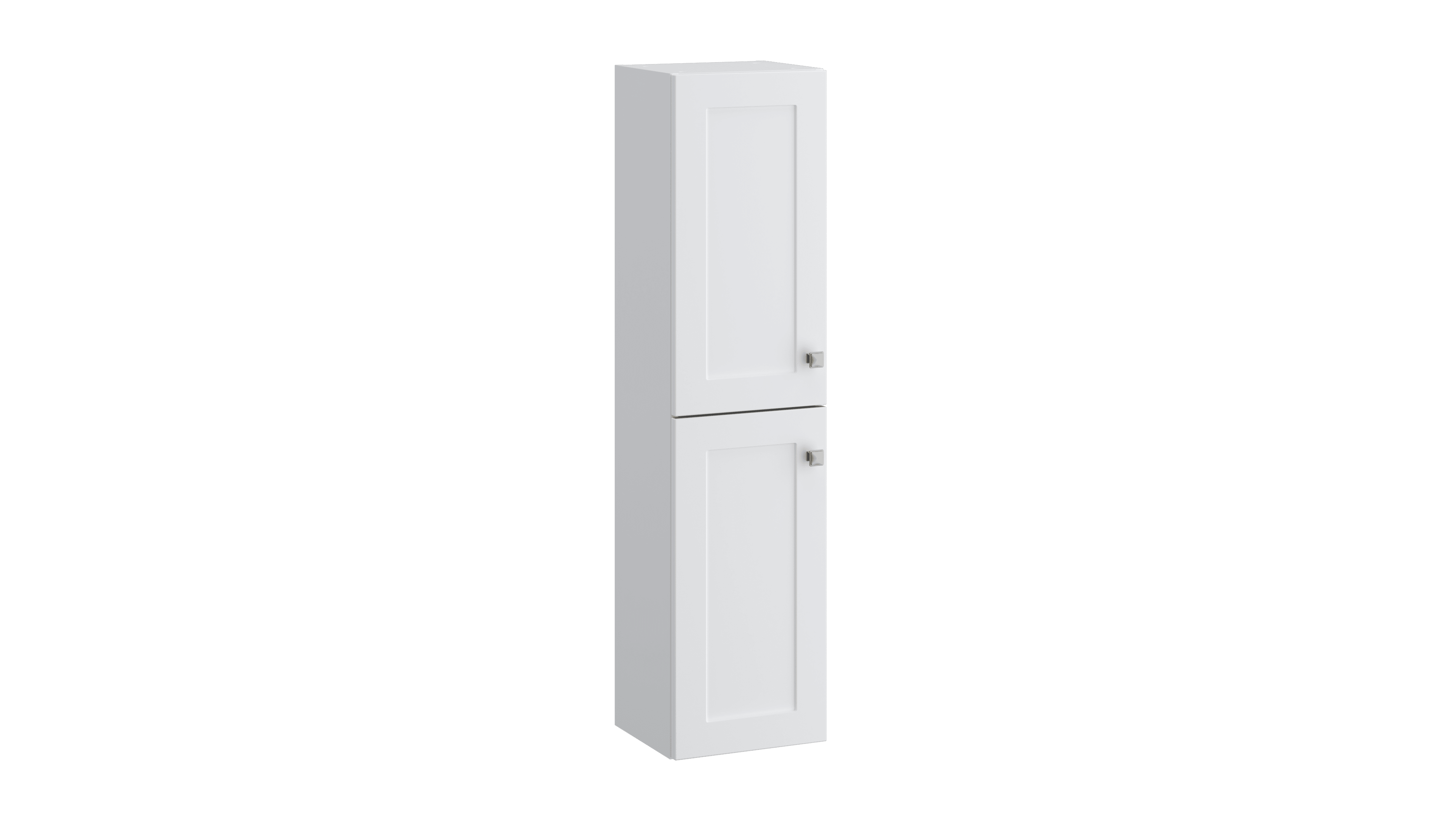 Sanctuary Wall Hung Tall Unit Matt White