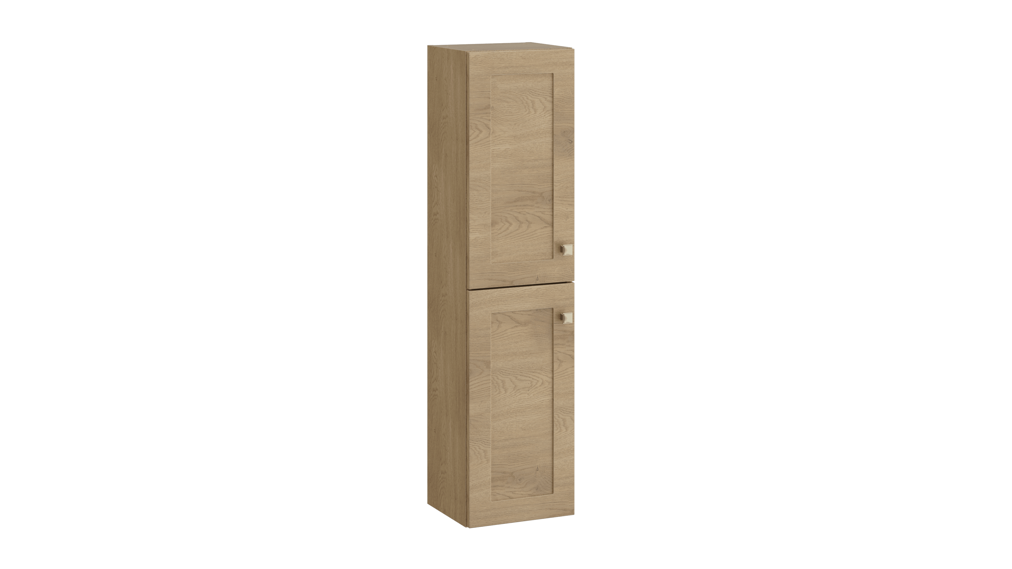 Sanctuary Wall Hung Tall Unit Torro Oak