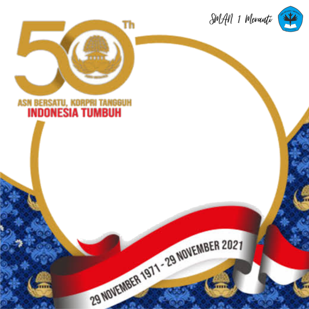 Download Twibbon Hutkorpri Keren buatan TR